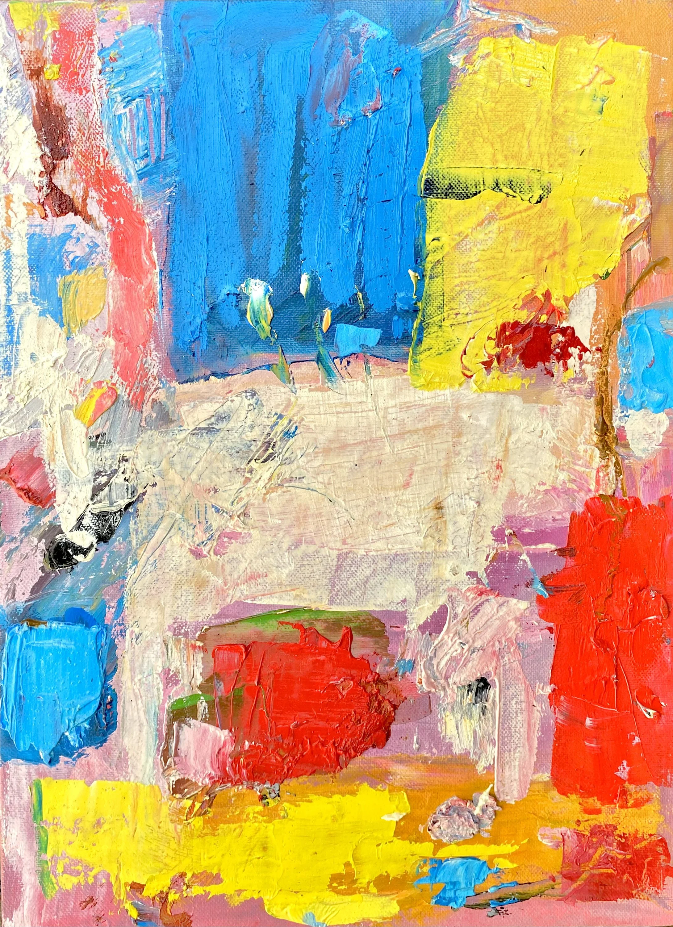 LA SOURCE BLEUE 
óleo/tela 33x24 cm 
2026