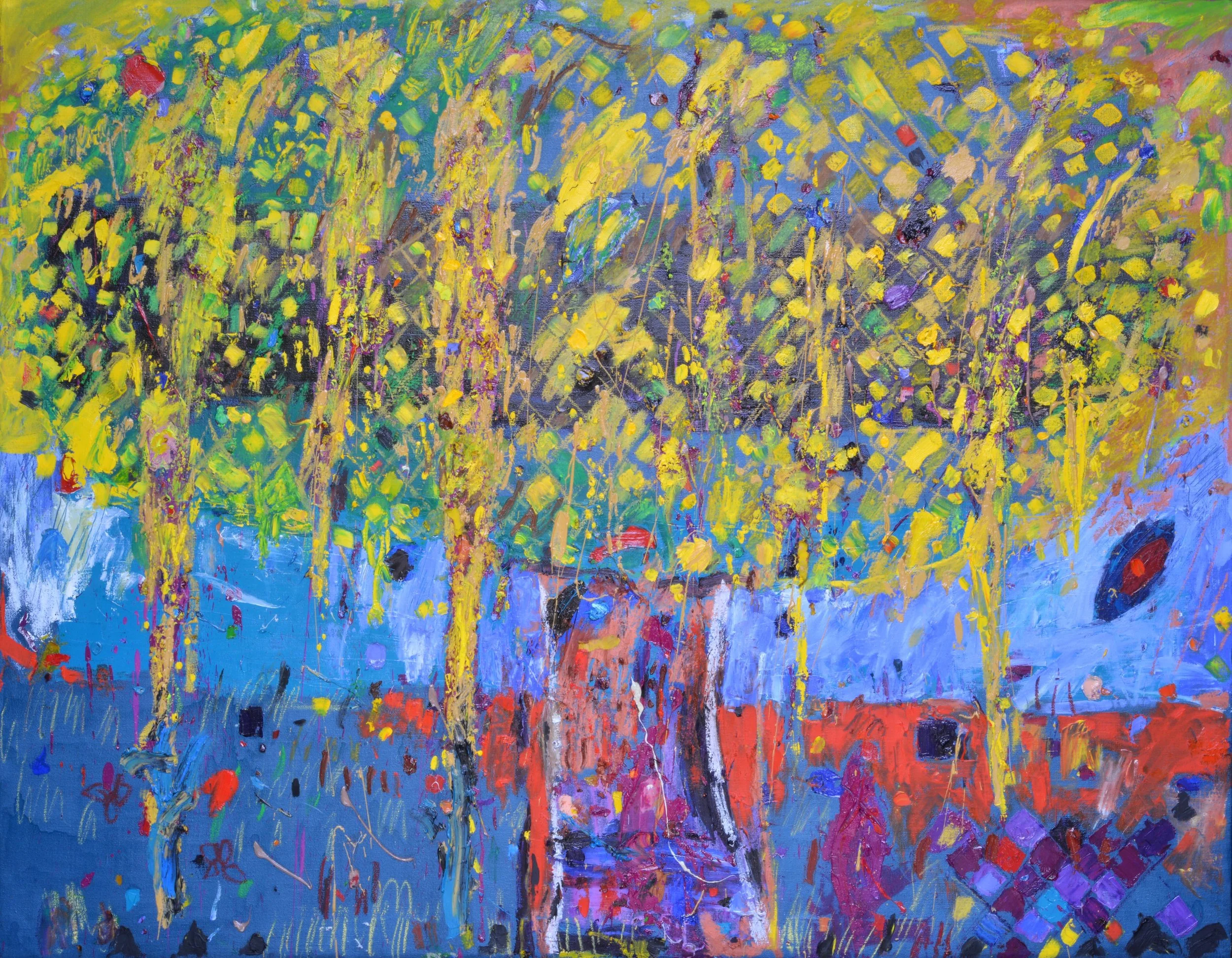 LLUVIA DE ORO 
óleo/lino114x146 cm
2016
no disponible