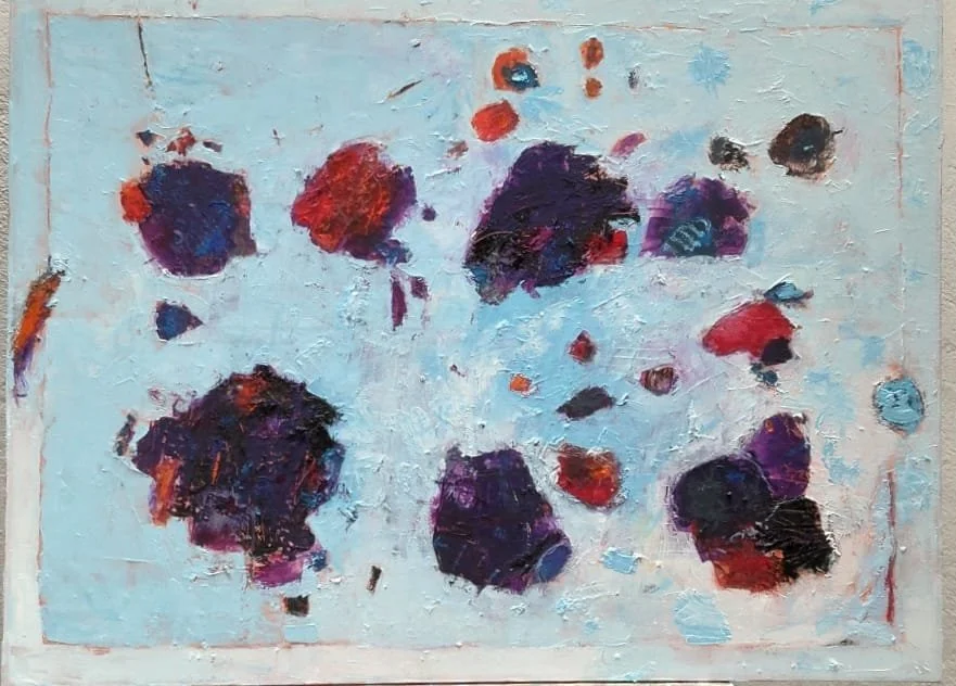 ZAPOTES NEGROS A LA NARANJA 
óleo/tela 97x130 cm 
2026