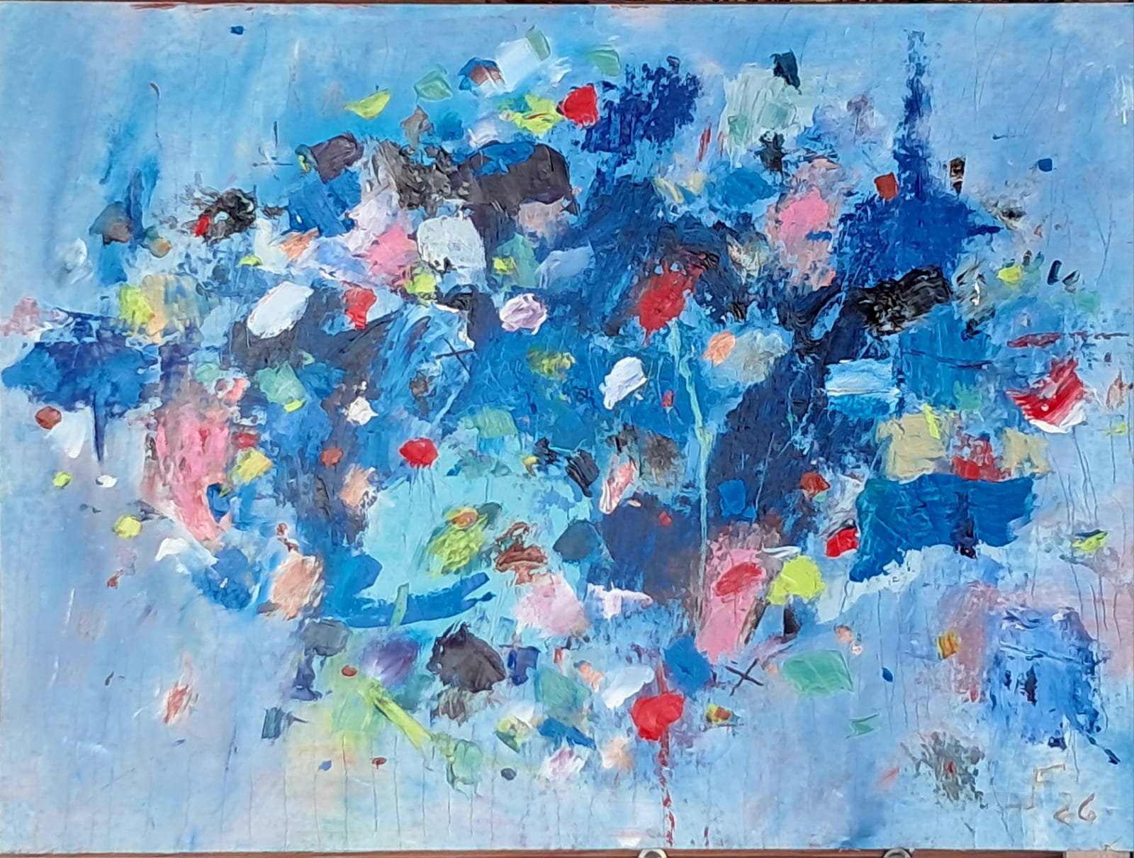 LA VICTORIA DEL HORIZONTE 
óleo/tela 81x60 cm 
2026