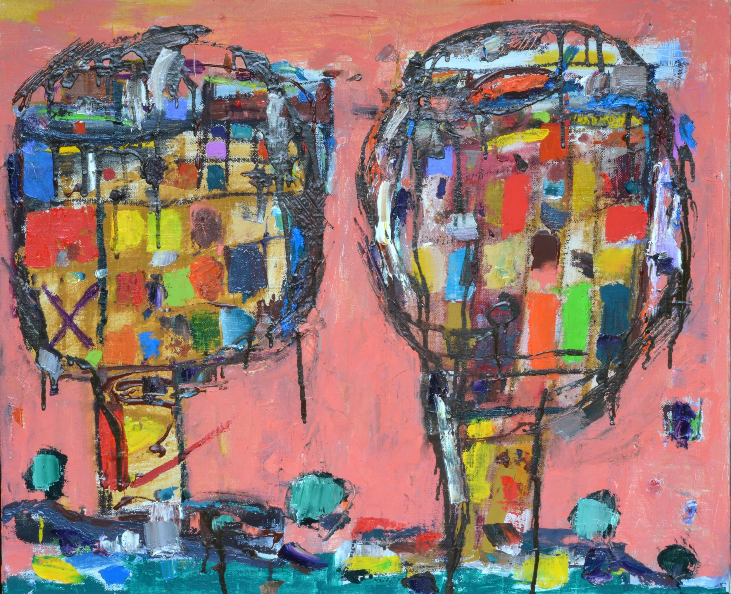 "POCHOTE POLICROMADO 1"
óleo/lino 50x61 cm
2016
no disponible