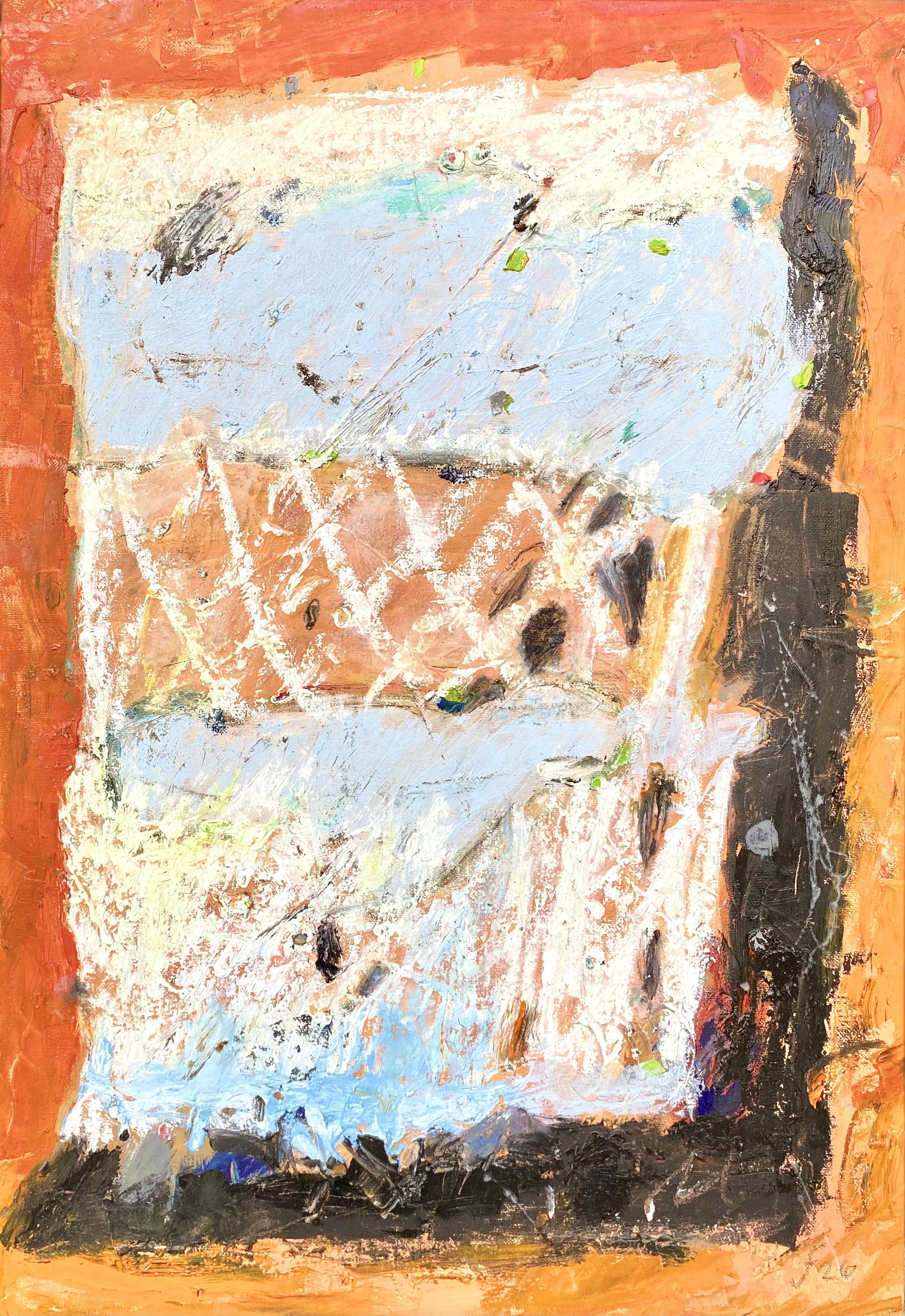 GLASEADO 
óleo/tela 58x38 cm 
2026