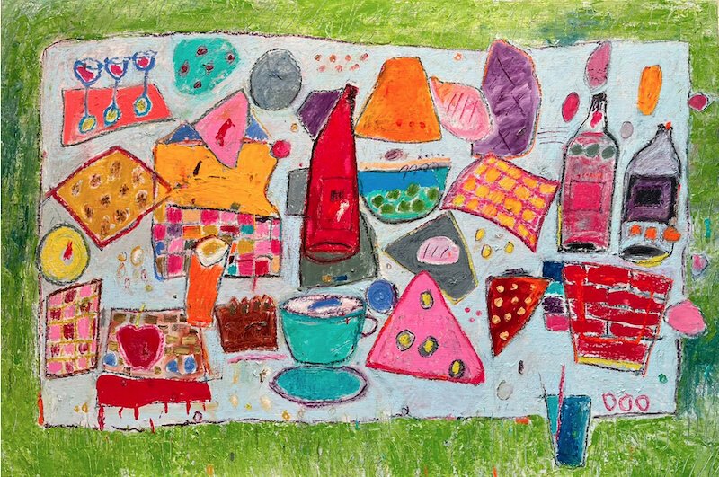 BECOME PICNIC 
óleo/tela 130x195 cm
2025