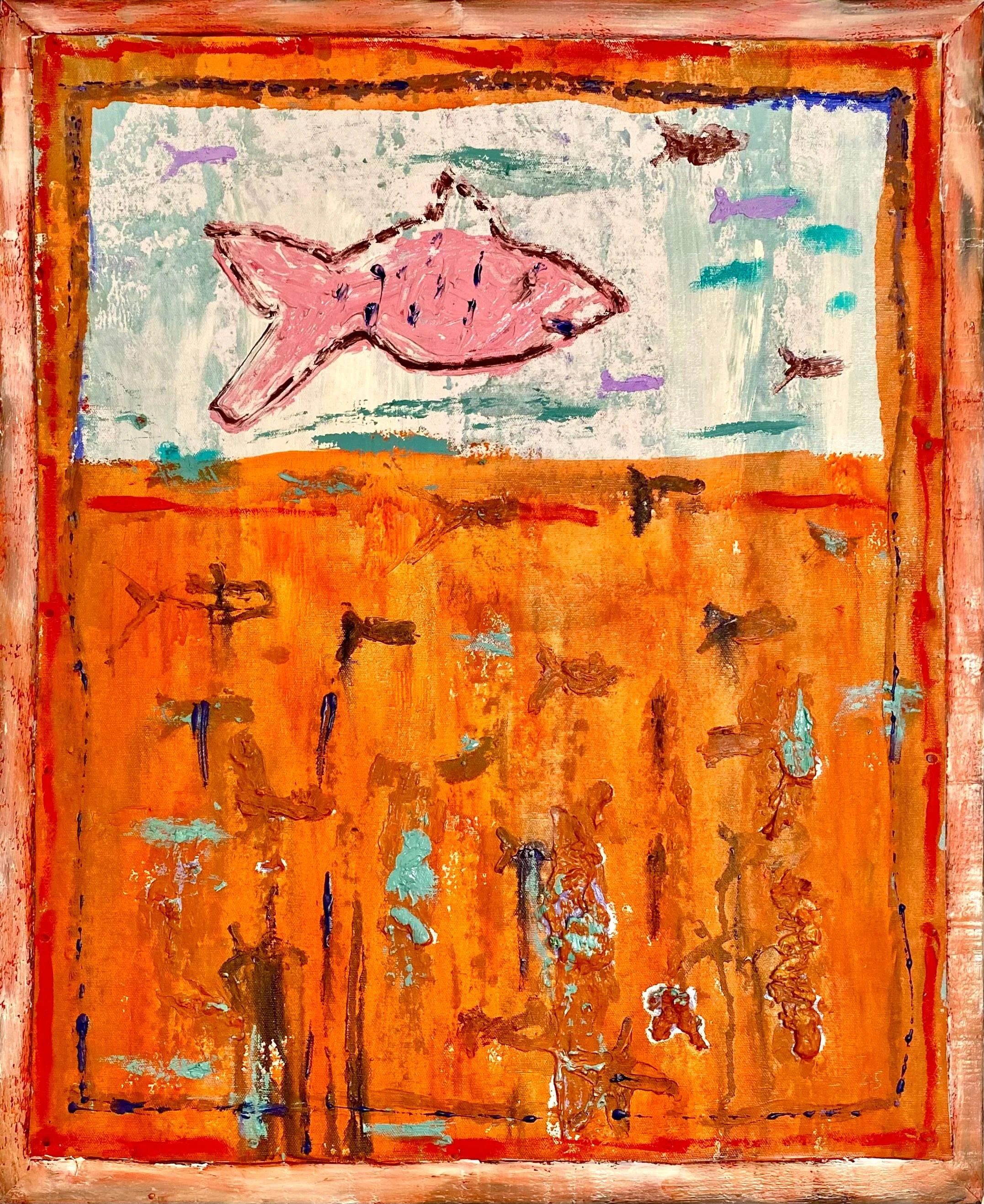 PEZ 
óleo/tela 65x56 cm 
2025 NO DISPONIBLE