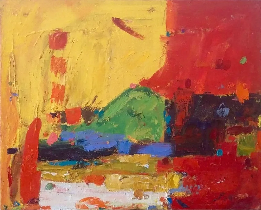 "PAISAJE" 
óleo/lino 33x41 cm
2019 no disponible