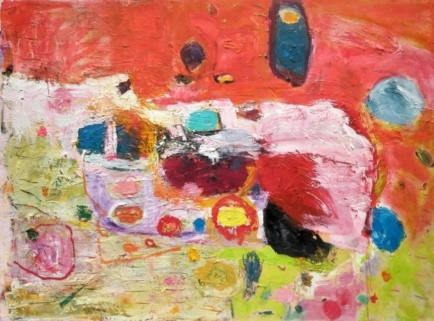 MI CAMA AL LEVANTARME 
óleo/tela 97x130 cms 
2026