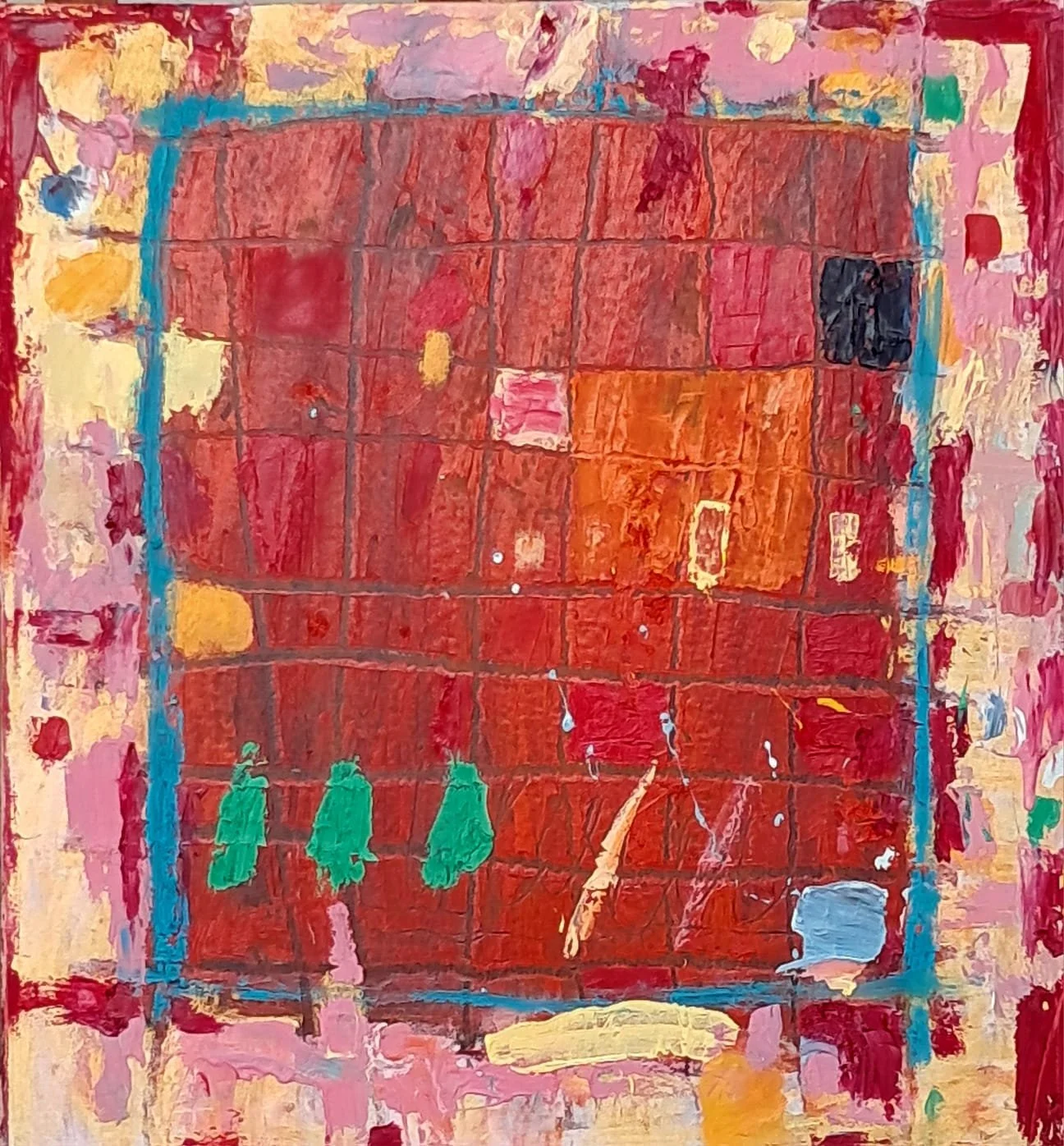 TRES REFLEXIONES 
óleo/tela 65x60 cm 
2026