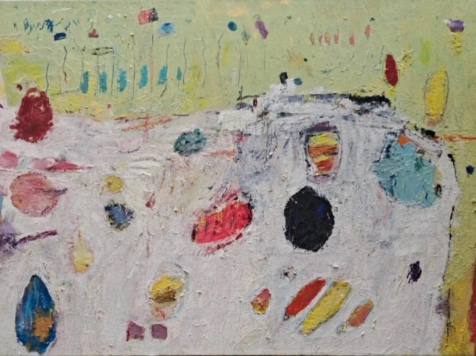 CARICIAS DE MI SUEÑO 
óleo/tela 97x130 cms 
2026