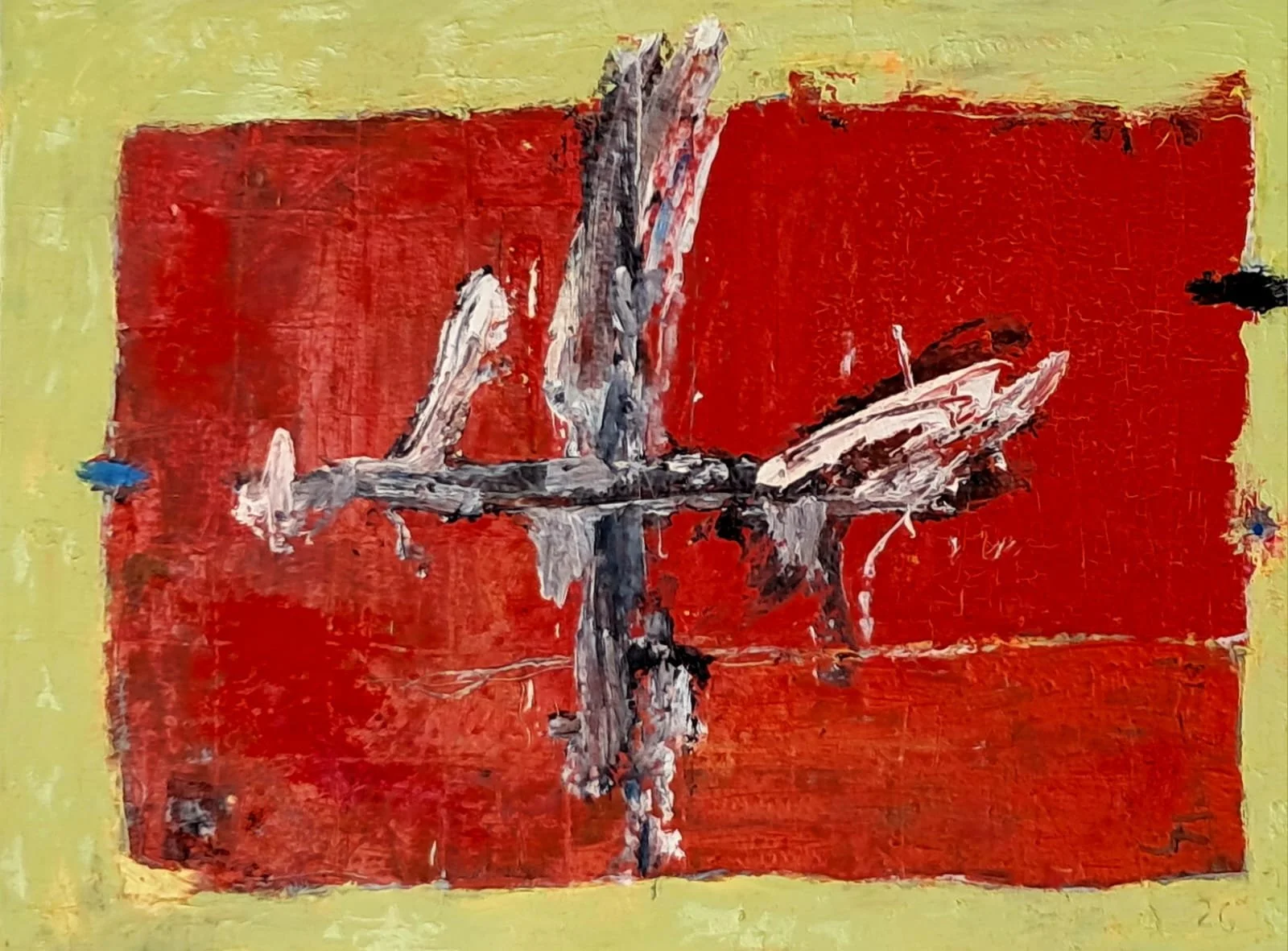 HORIZONTE CRUZADO 
óleo/tela 60x81 cm 
2026
