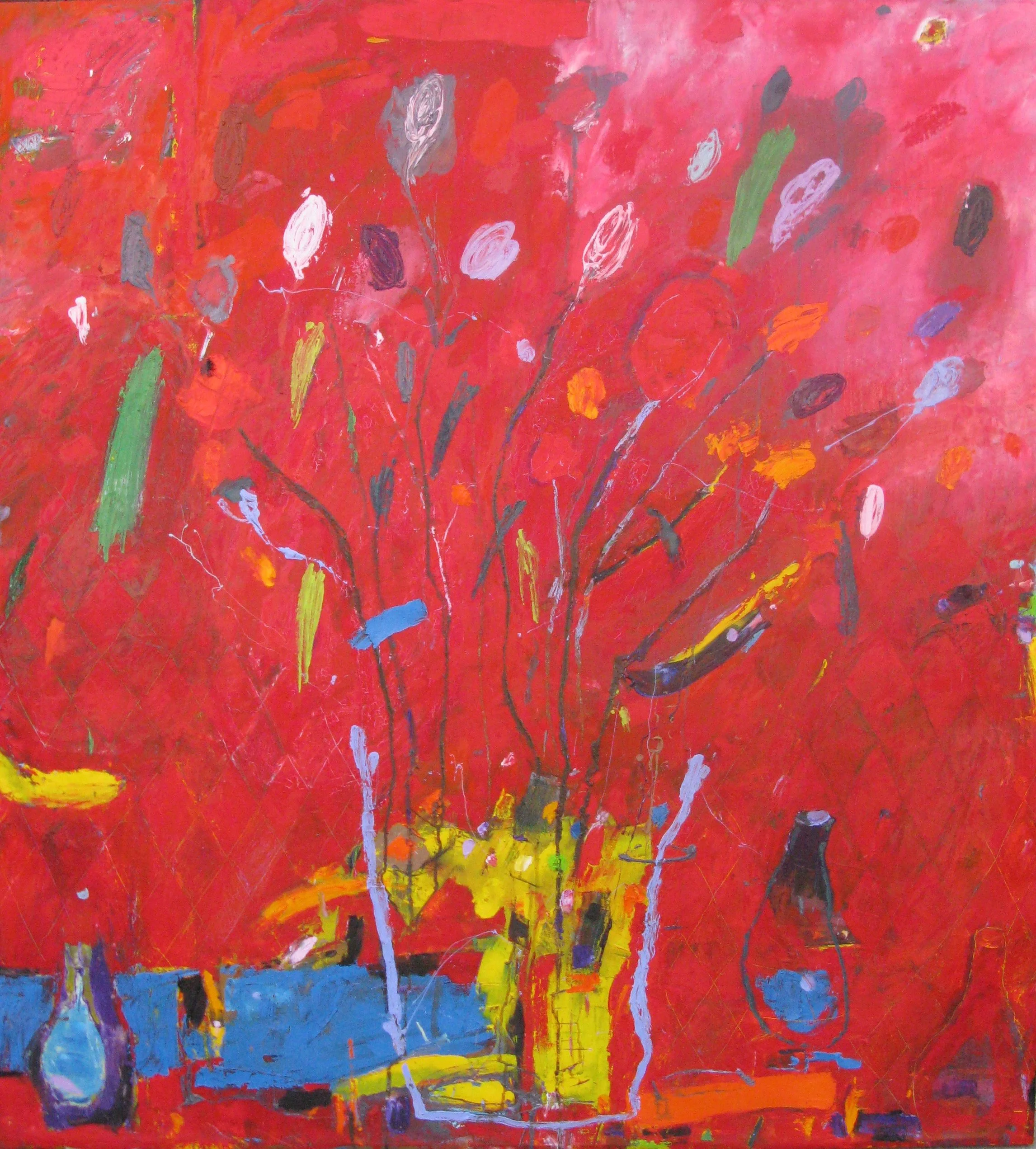 FLORERO 
óleo/lino 133x123 cm
2016
no disponible