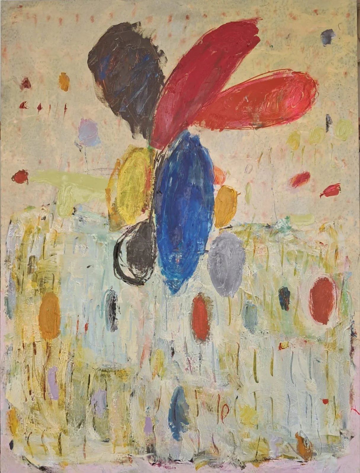 ESTRUCTURAS VITALES (4º FOLIO) 
óleo/tela 130X97 cm
 2026 