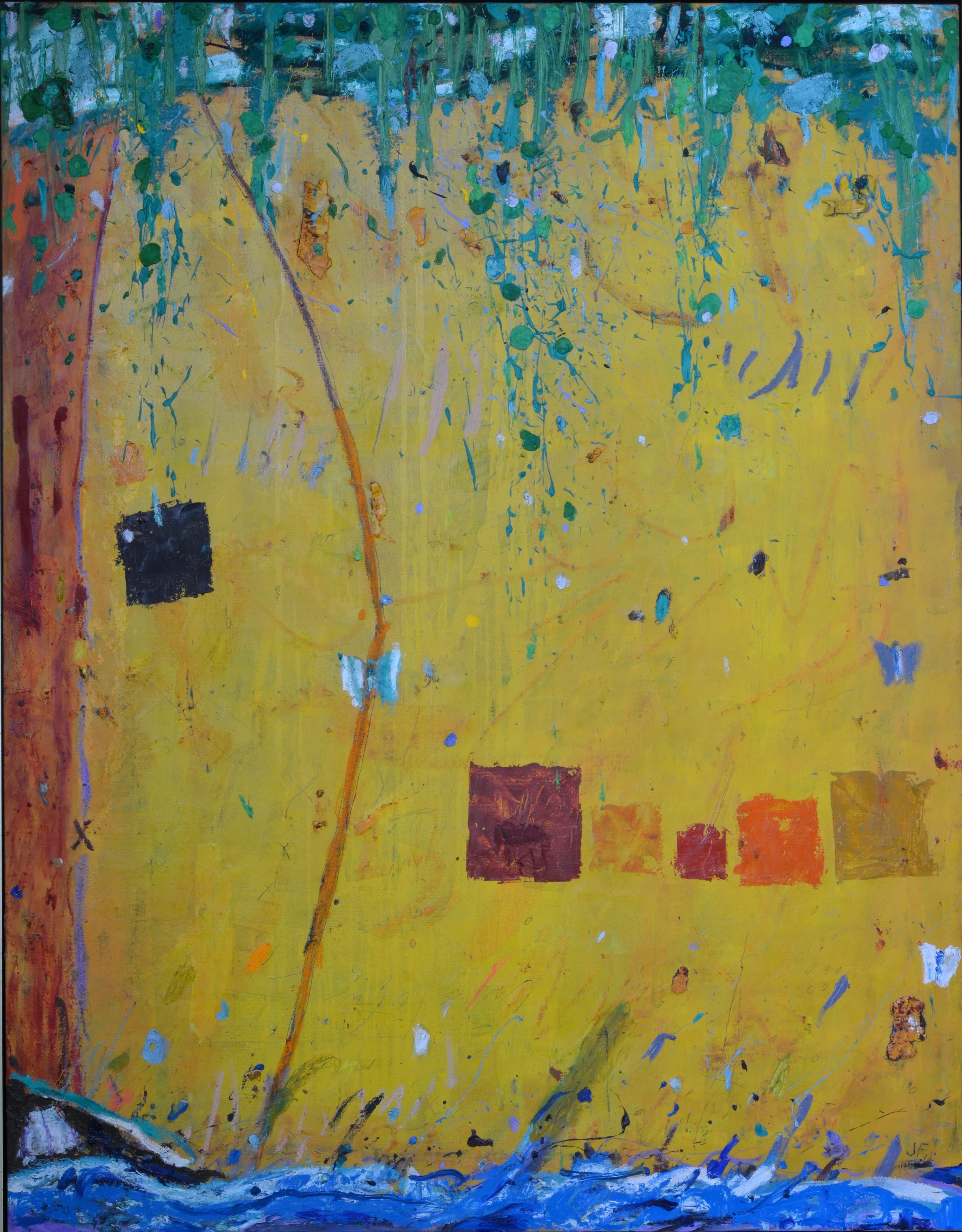 SAUCE LLORÓN  
óleo/lino 146x114 cm
2016
no disponible