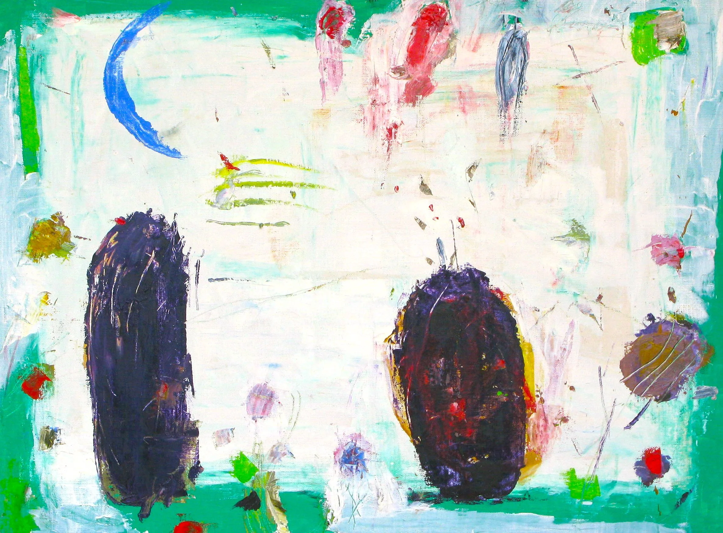 "GENTE PEQUEÑA" 
óleo/lino 60X81 cm  
2014 no disponible