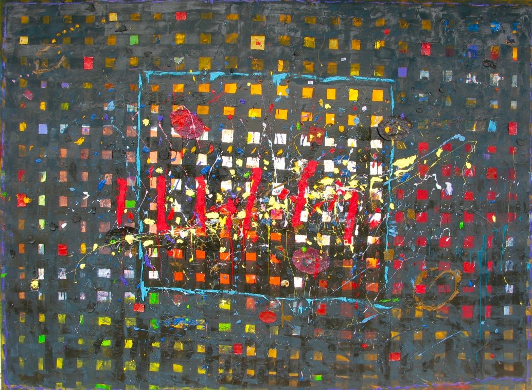 TESERAC 1 
óleo/lino 200x270 cm
2019
no disponible