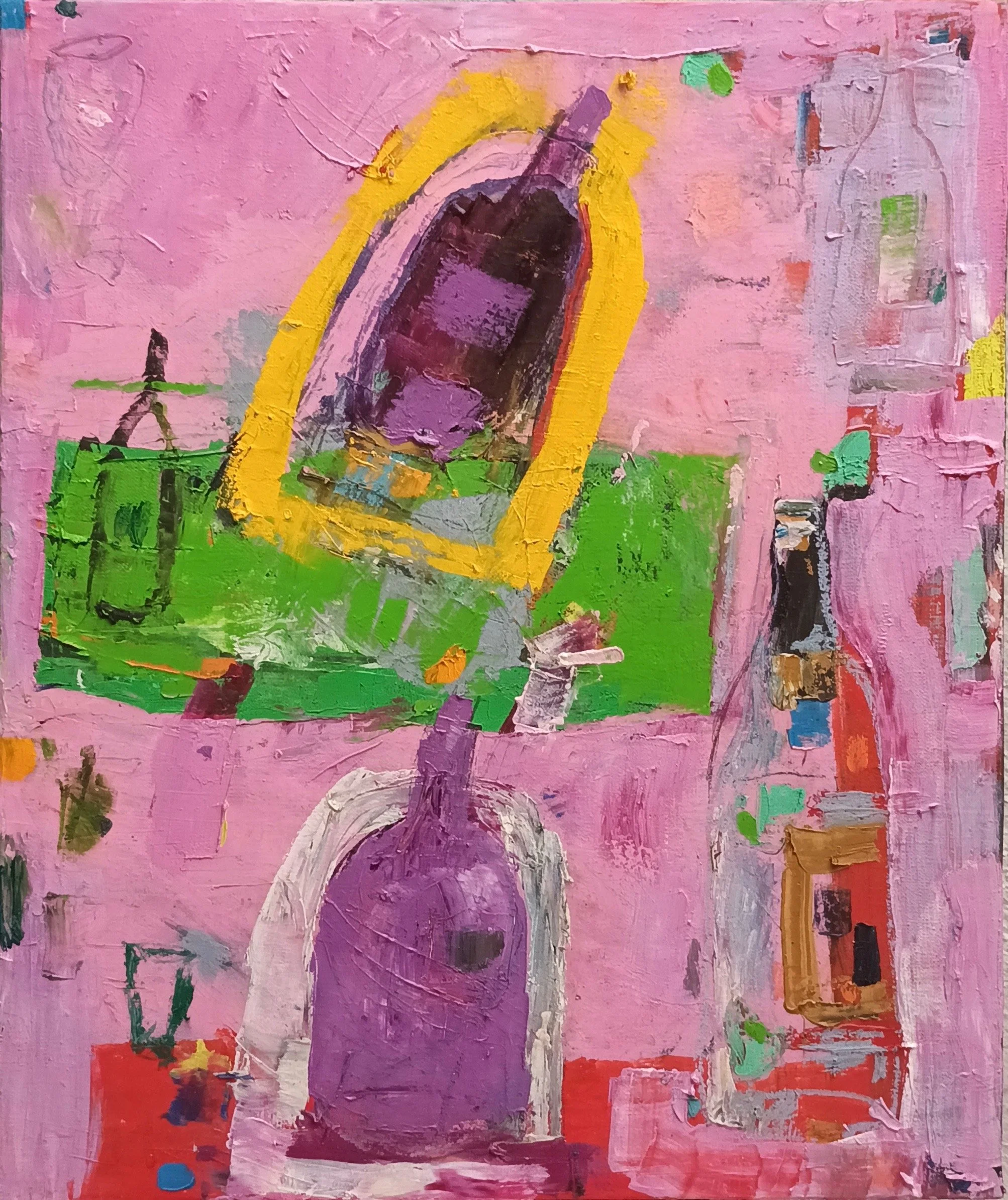 "MI CANTINA" 
óleo/lino 54x46 cm 
2023  NO DISPONIBLE