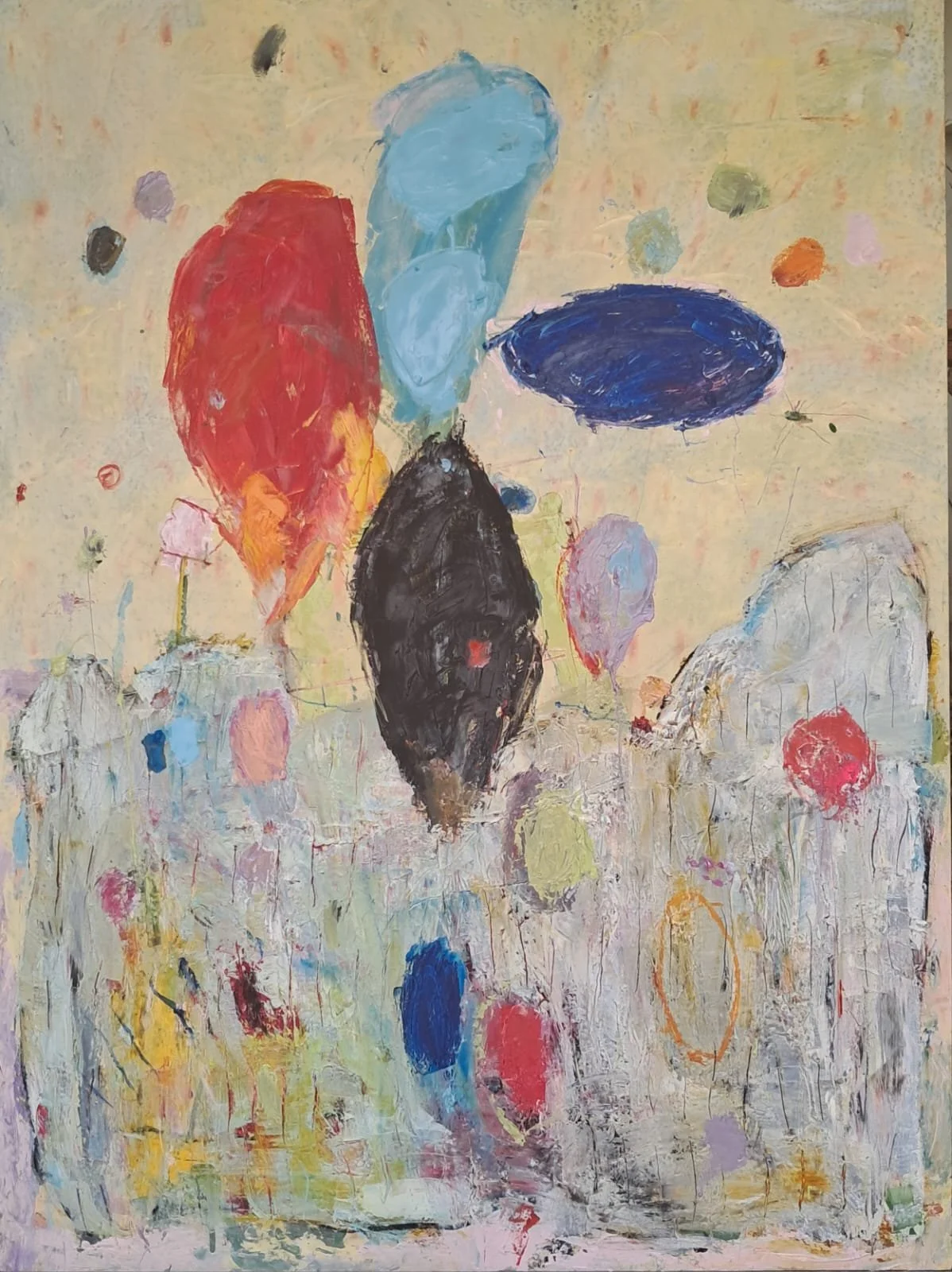 ESTRUCTURAS VITALES (3er FOLIO) 
óleo/tela 130X97 cm
 2026 