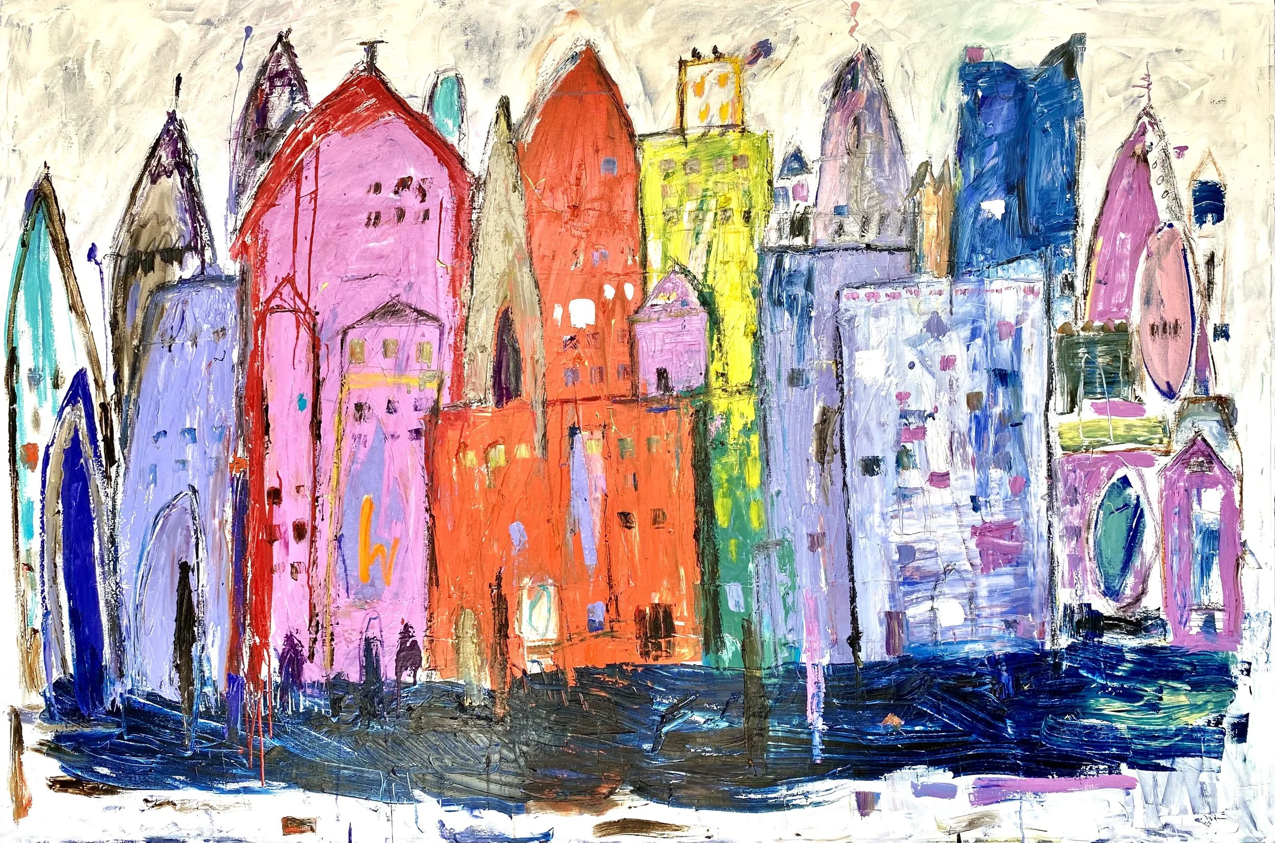 BECOME MADISON 
óleo/lino 130x195 cm 
2025 no disponible