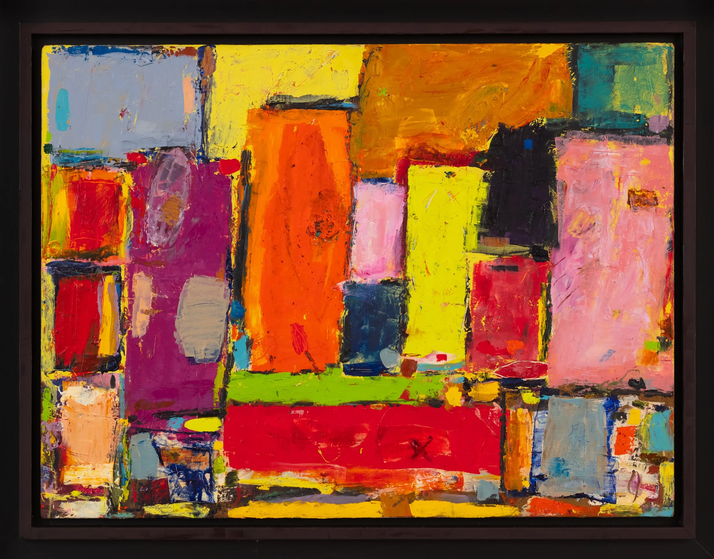 "REGRESO DEL OLVIDO" 
óleo sobre tablero entelado de 61x81 cm
2022 no disponible