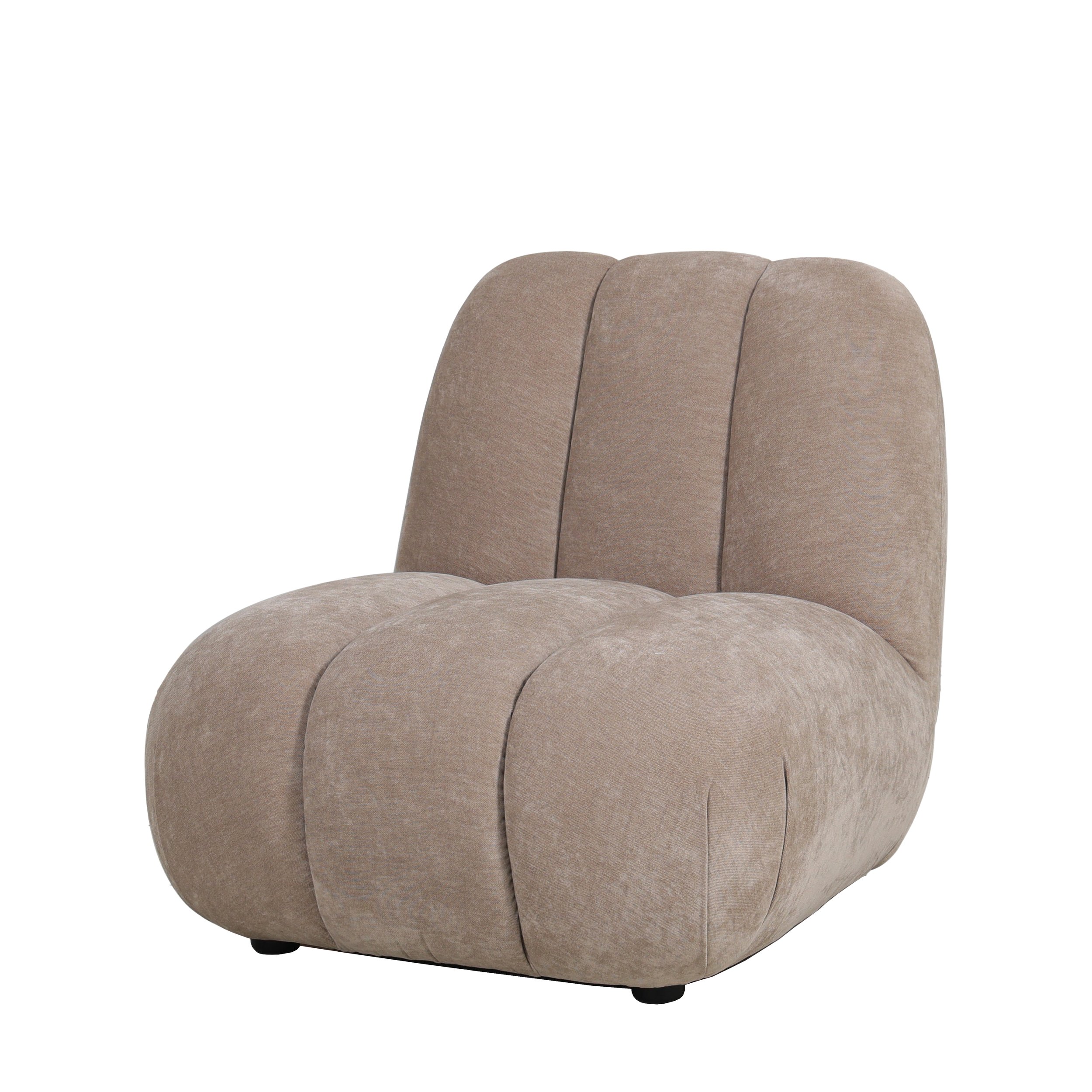 Plush Modern Lounge Chair