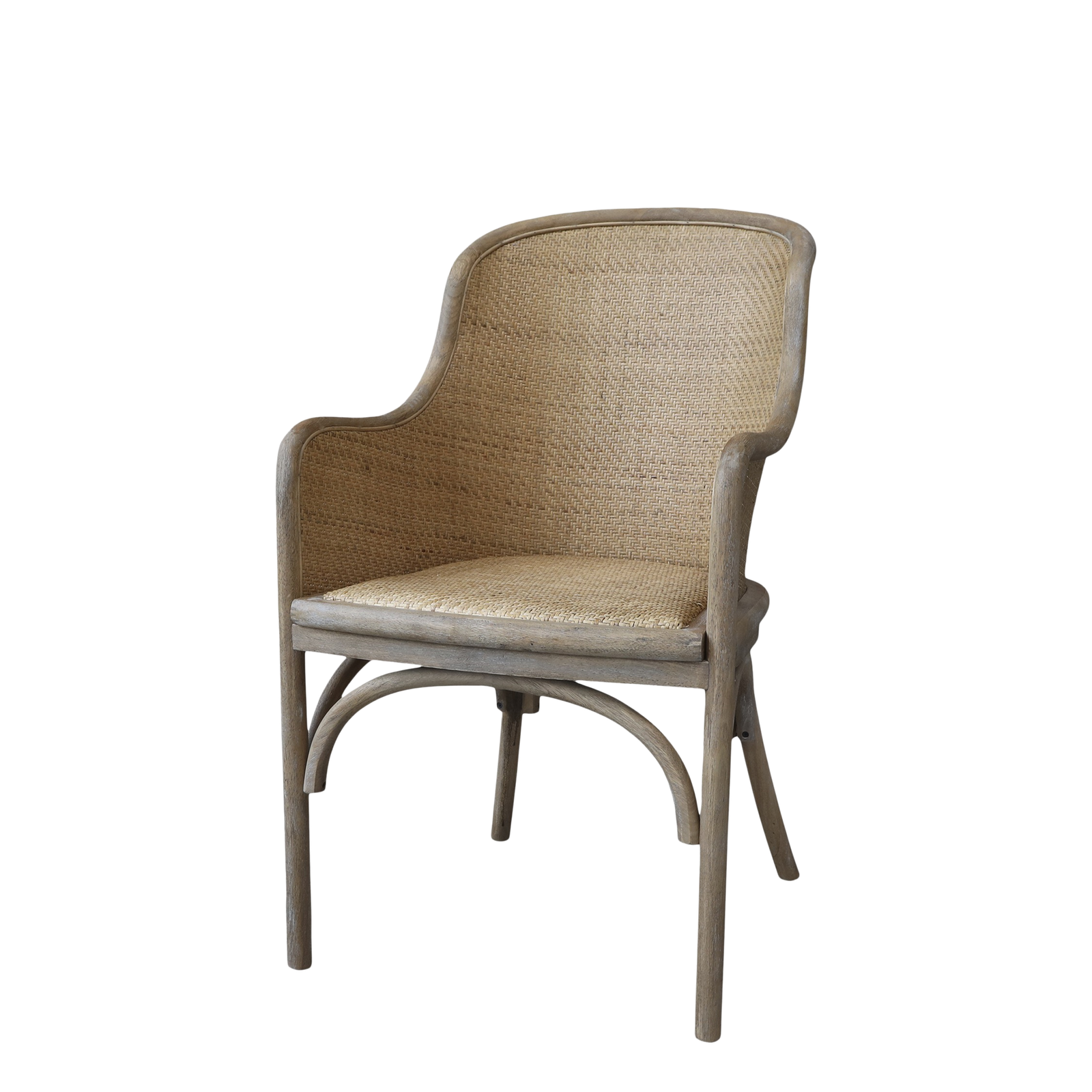French Cane Accent Chair £450