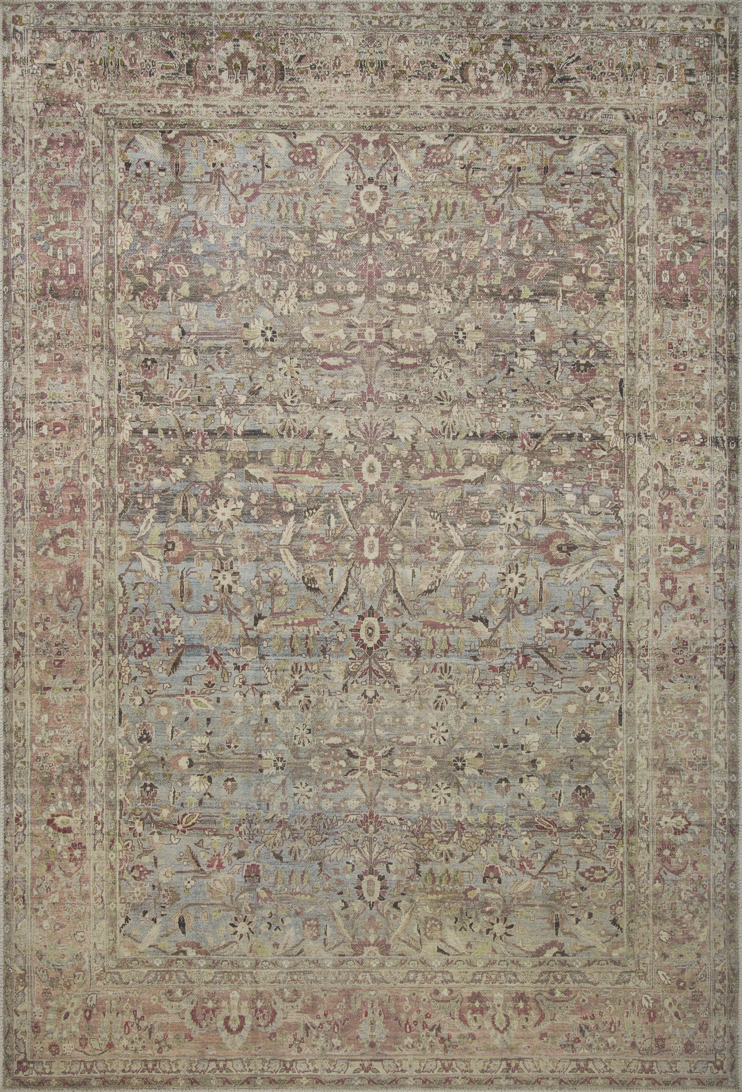 Loloi Adrian Collection - Ocean/Clay