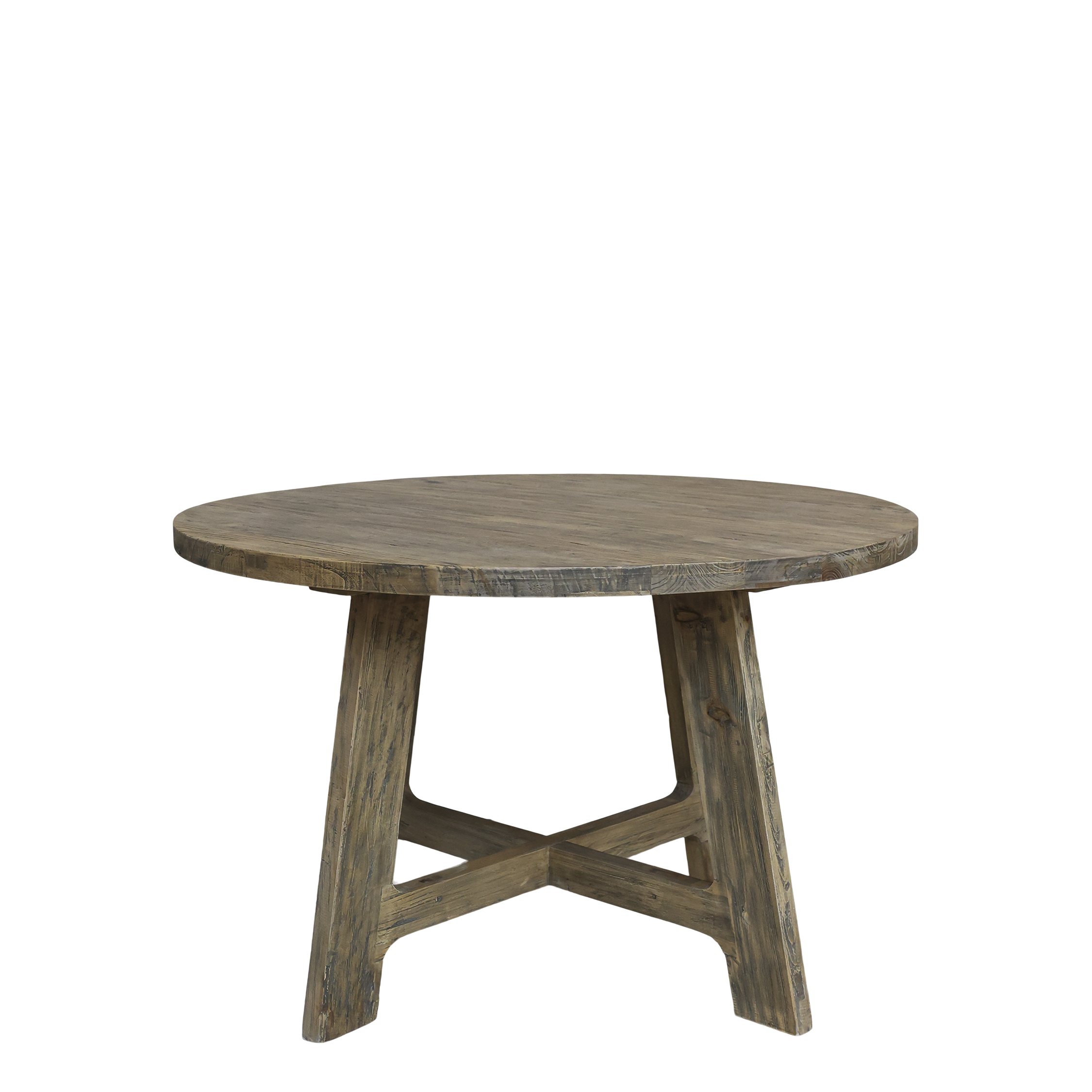 Reclaimed Wood Round Dining Table