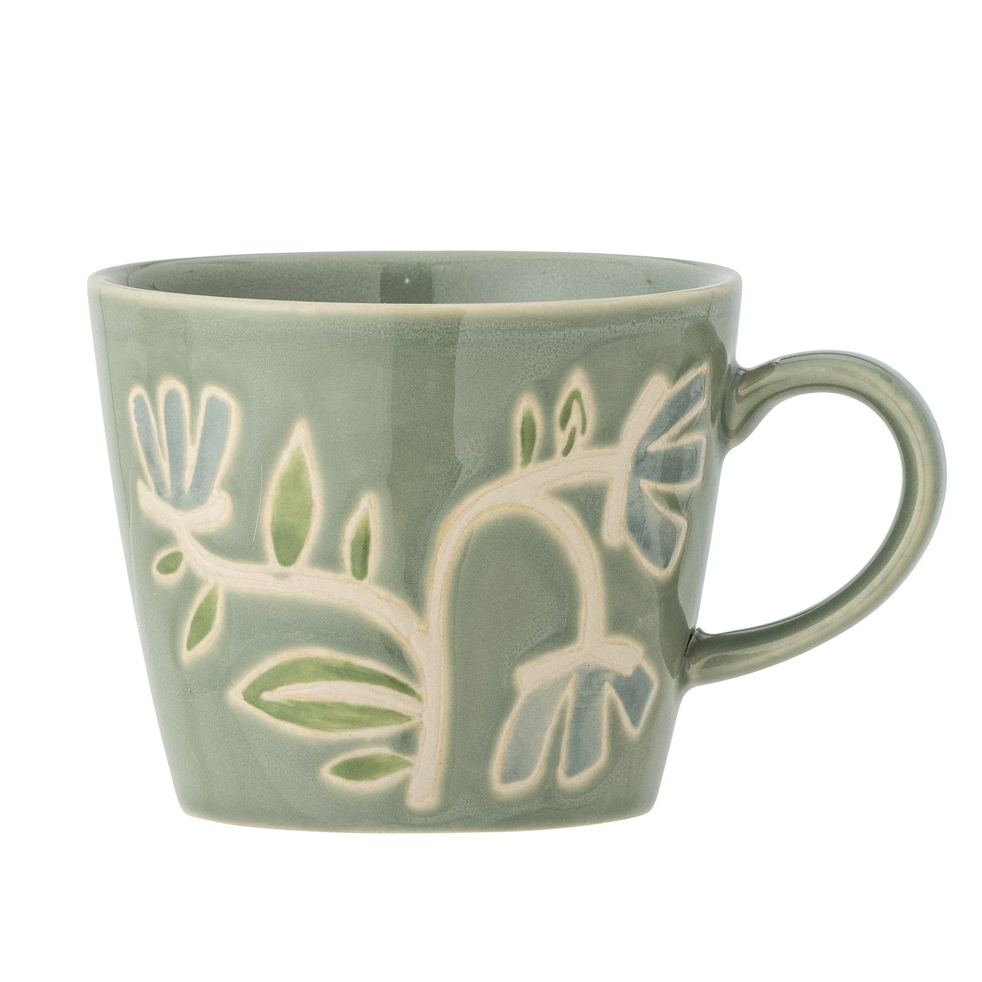 Handcrafted Ceramic Floral Mug