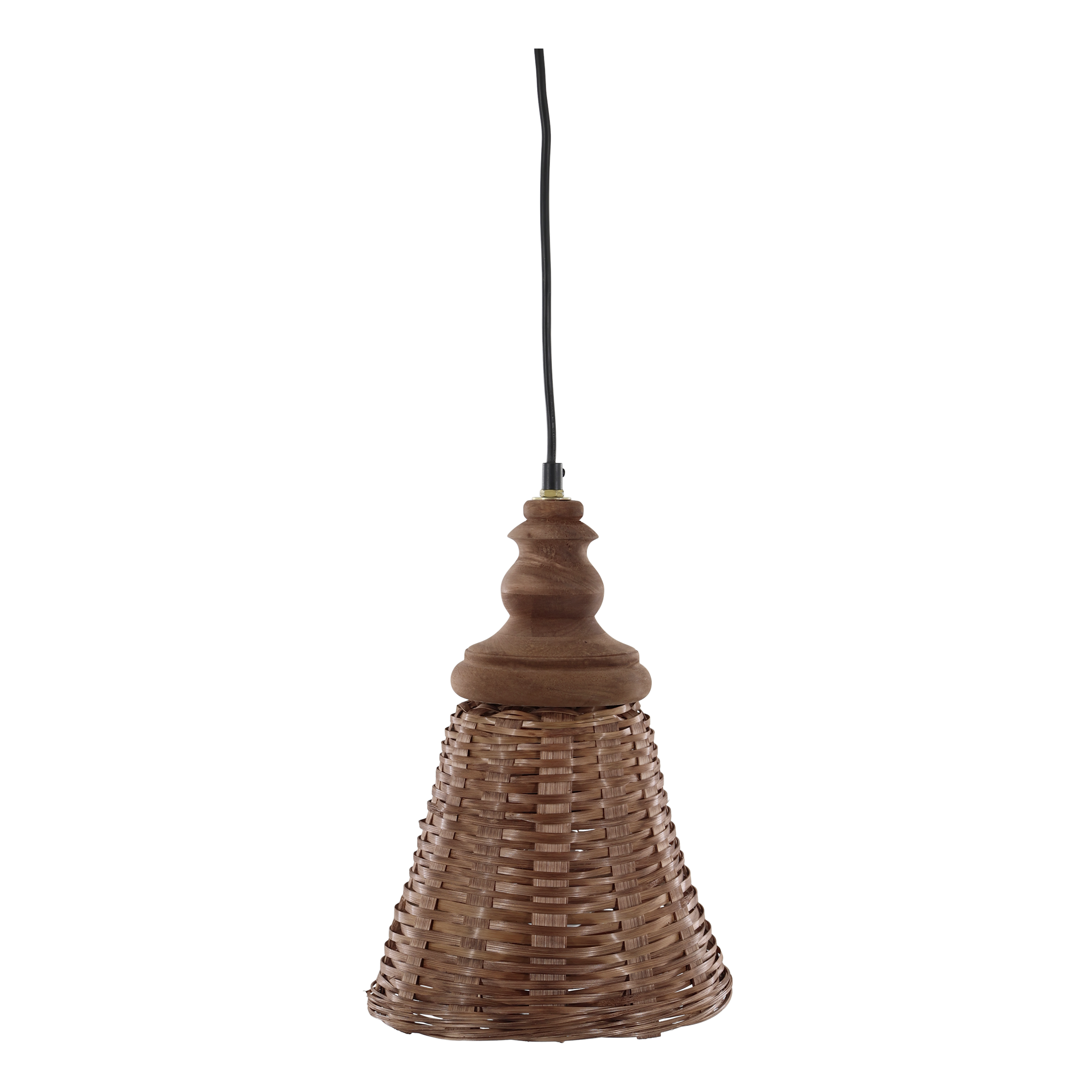 Woven Rattan Pendant Light