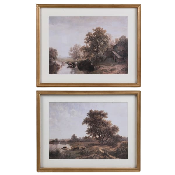 Set of 2 Countryside Still Lives £150