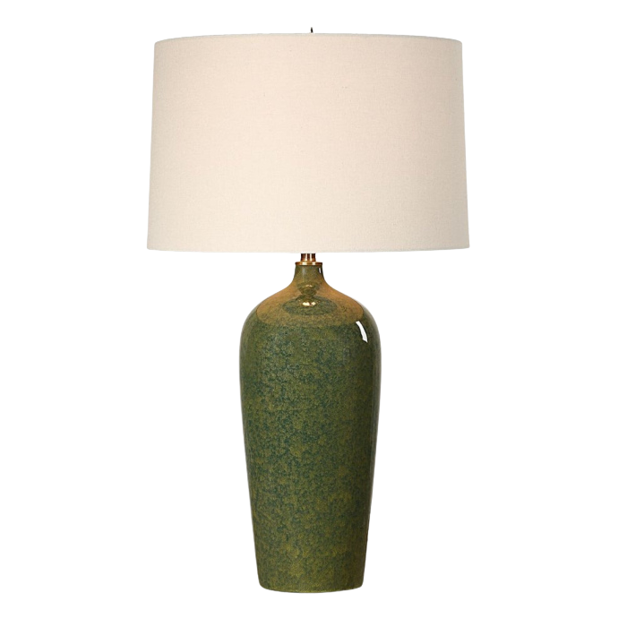Savannah Table Lamp in Emerald Green £