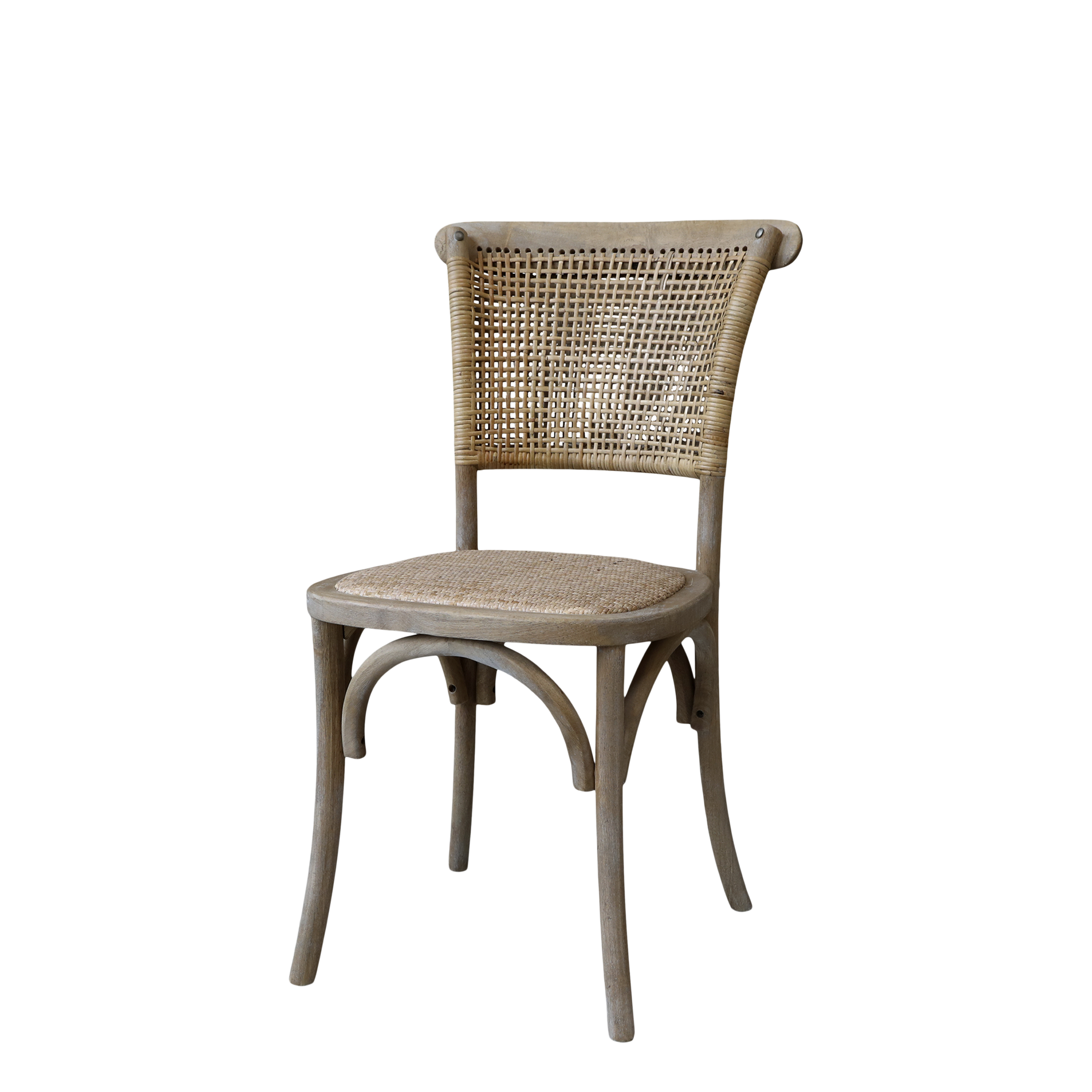 Wicker Seat Dining Chair