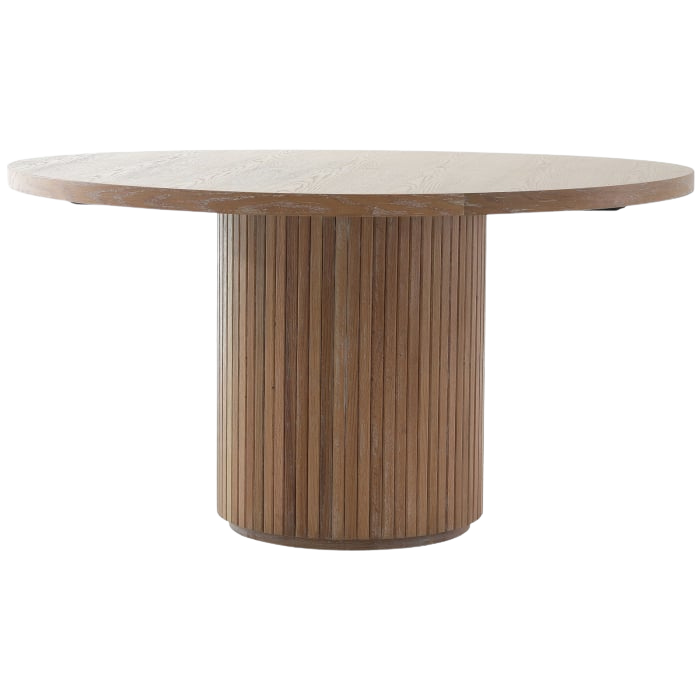 Reeded Oak Dining Table £609
