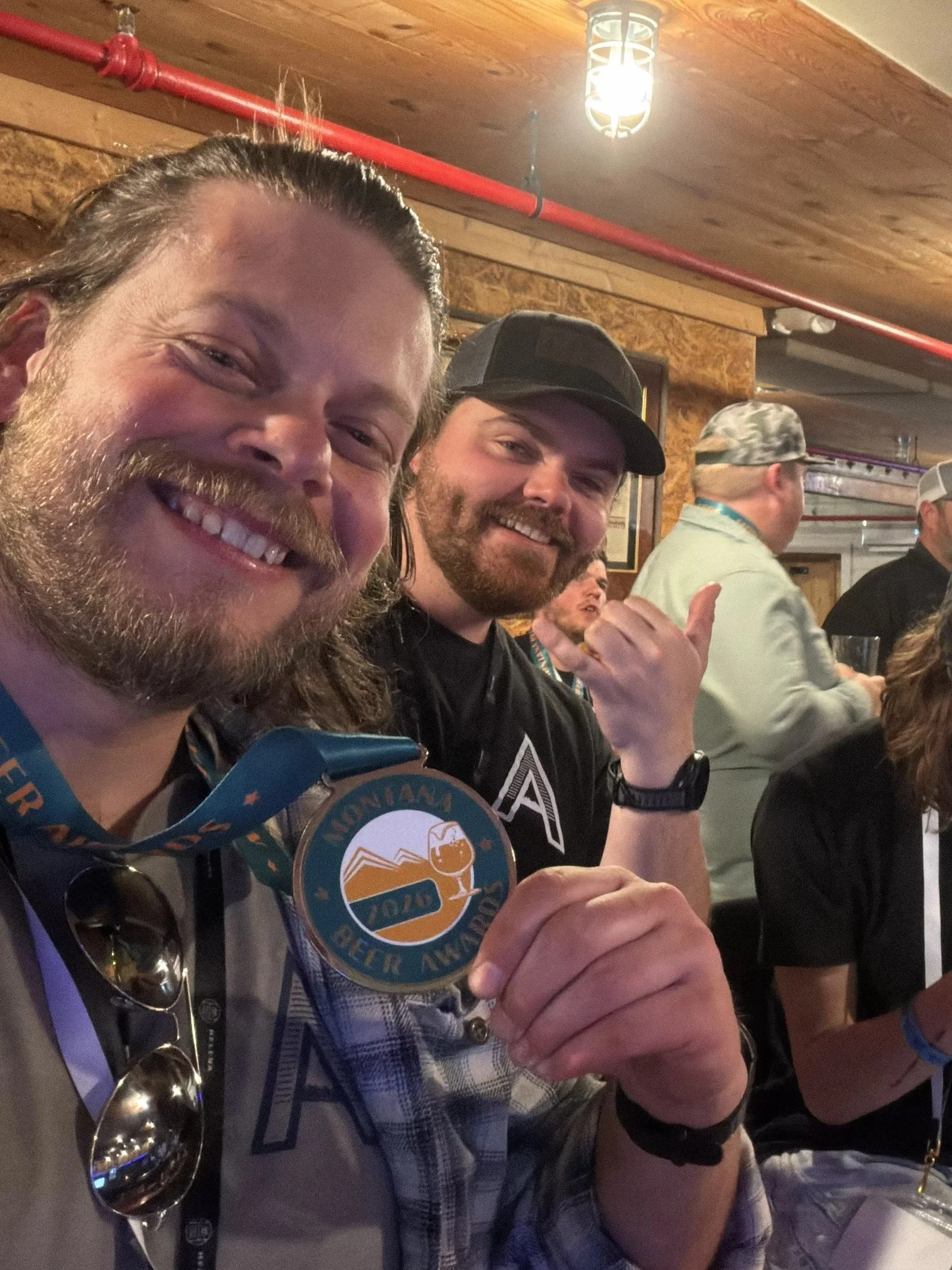 Apres Brewing beer awards event, gold medal. Hard Tea Gold medal. Montana state beer awards. Bozeman, Montana. Brewery, Coffee, Coffee shop, Beer, Breweries. Montana, Bozeman