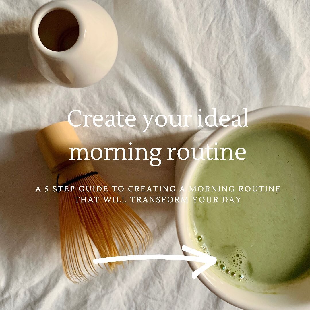 What&rsquo;s one thing that can impact how you show up to life, relationships, and your career every single day? 

Your morning routine!

How we start the day can impact how we feel, how we show up for the ones we love, and even the nutrition &amp; l