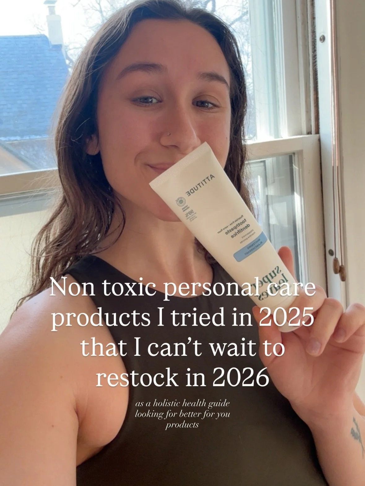 As an imperfect wellness girly and holistic health guide, I&rsquo;m always looking for more natural products to use on my body 🫧

In 2025, I slowly transitioned my skincare, hair care, oral care, body care, and even my perfume to brands that I feel 