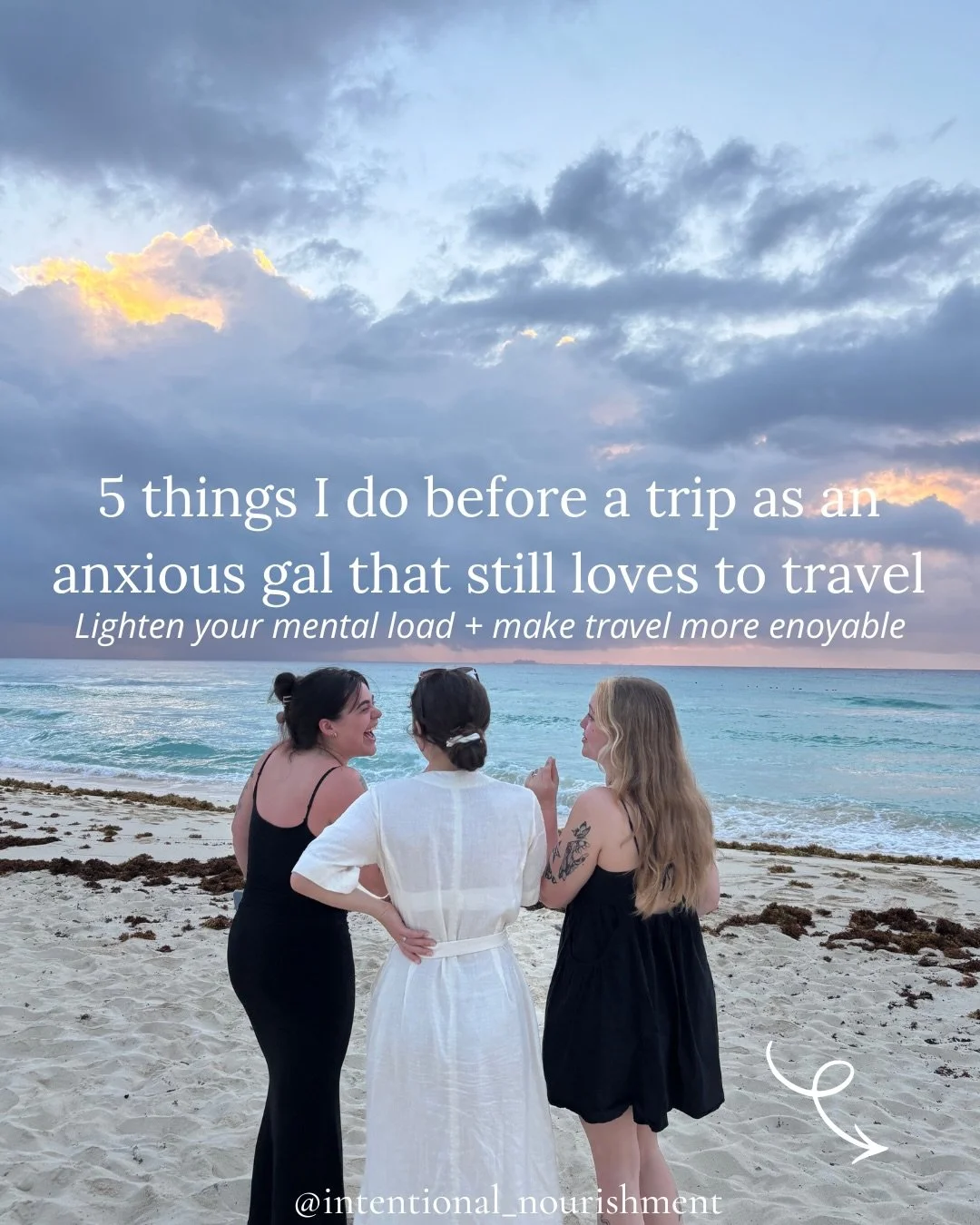 A love letter to anyone that simultaneously wants to stay at home in bed with their dog and also wants to go out to explore the world 💌

Swipe for 5 of my favorite ways to make lighten your mental load while traveling &amp; make the trip so much mor