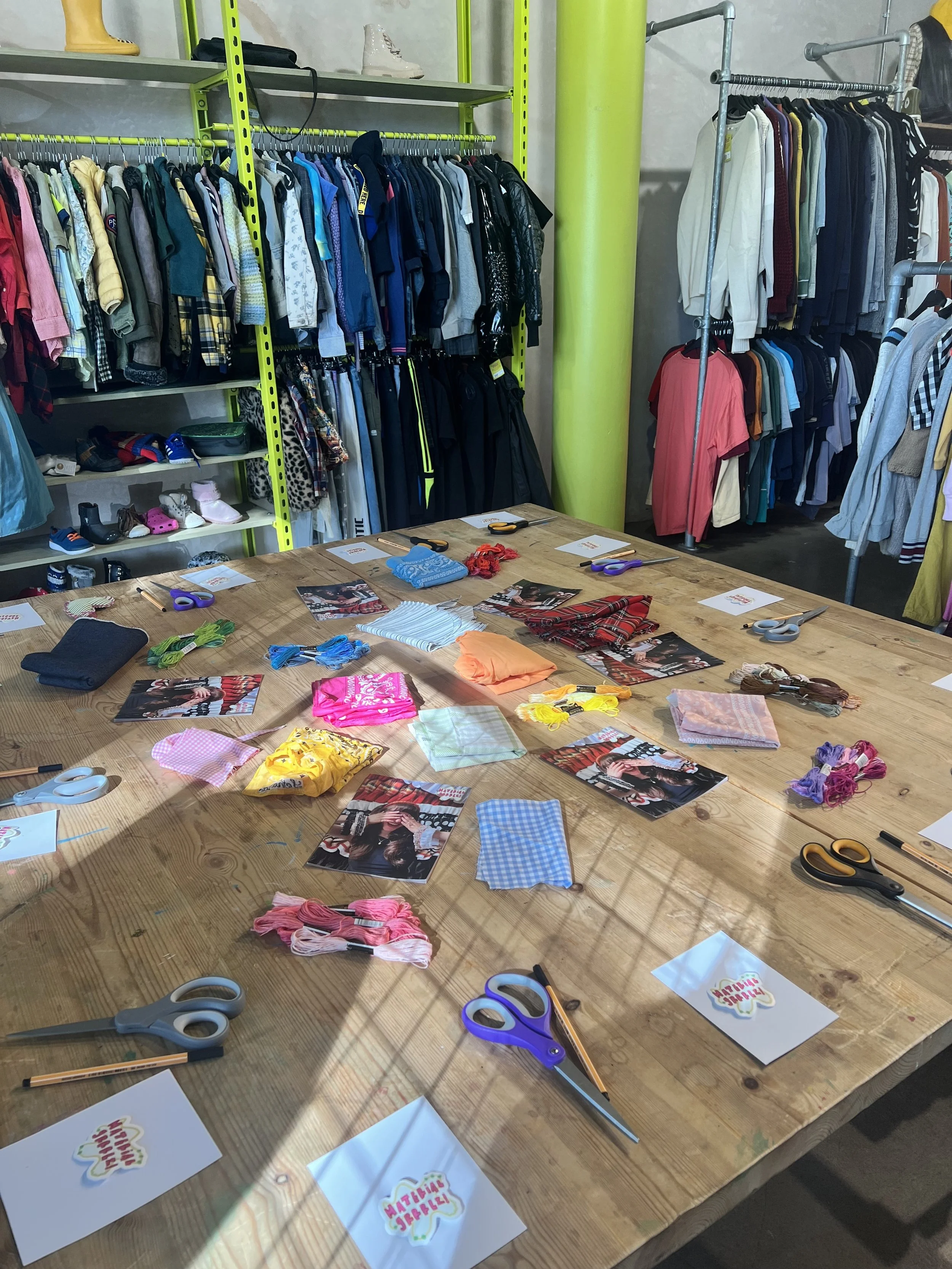 Traid x Material Grrrlz: Upcycling series