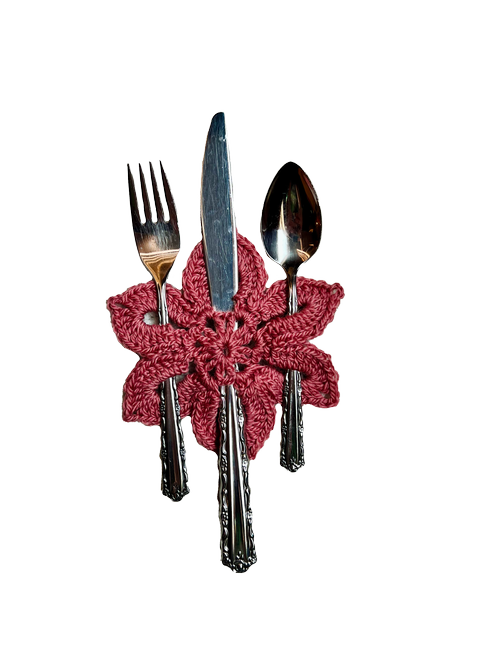 floral utensil holder — material grrrlz