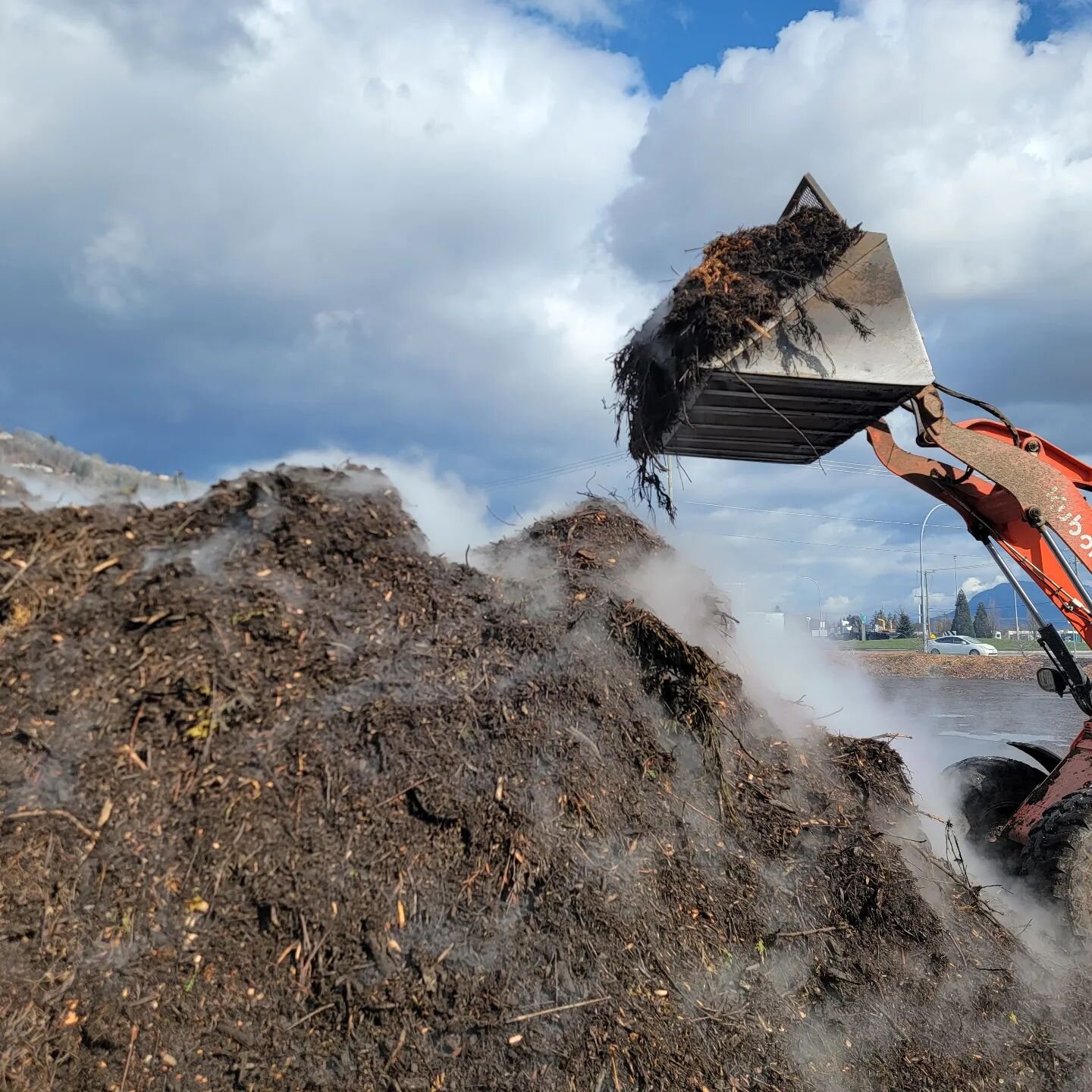 In the thermophilic stage of composting, you want a good hot compost heap. This kills pathogens and weed seeds. 

But too hot isn't good. 

Keep the core of the compost at around 150F and if temperatures rise too much, turn the compost, make smaller 