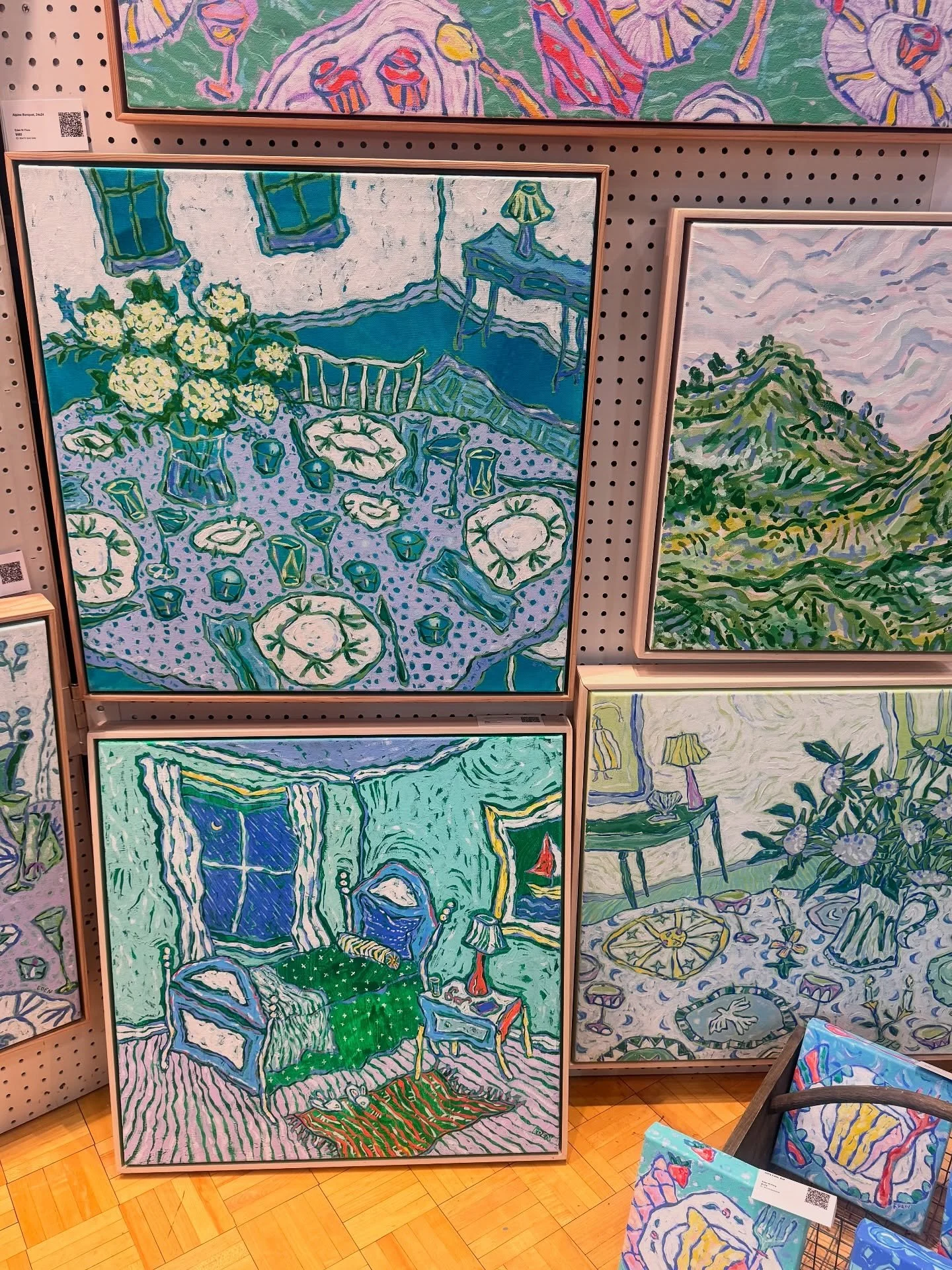 Still processing all the incredible eye candy from @thehardingartshow - I&rsquo;m overwhelmed!! And my cup is full from a few days in Nashville. 

Even better were the artists who put their hearts and studios to work with a singular focus in prepping