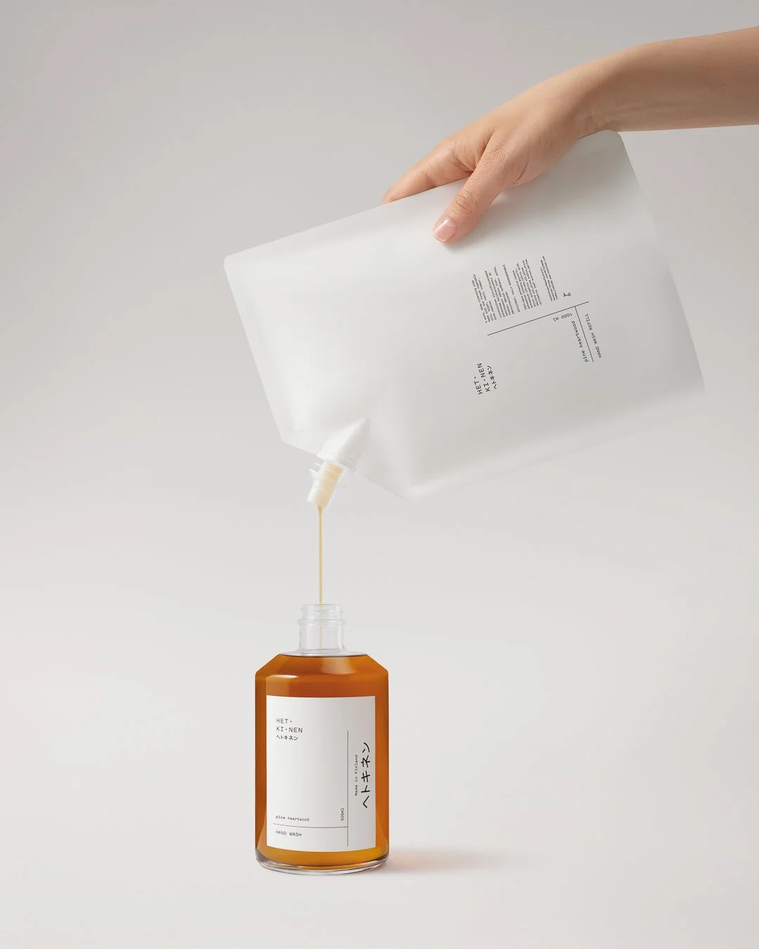 E-commerce Product Photography for Hetkinen’s Hand Wash Refills