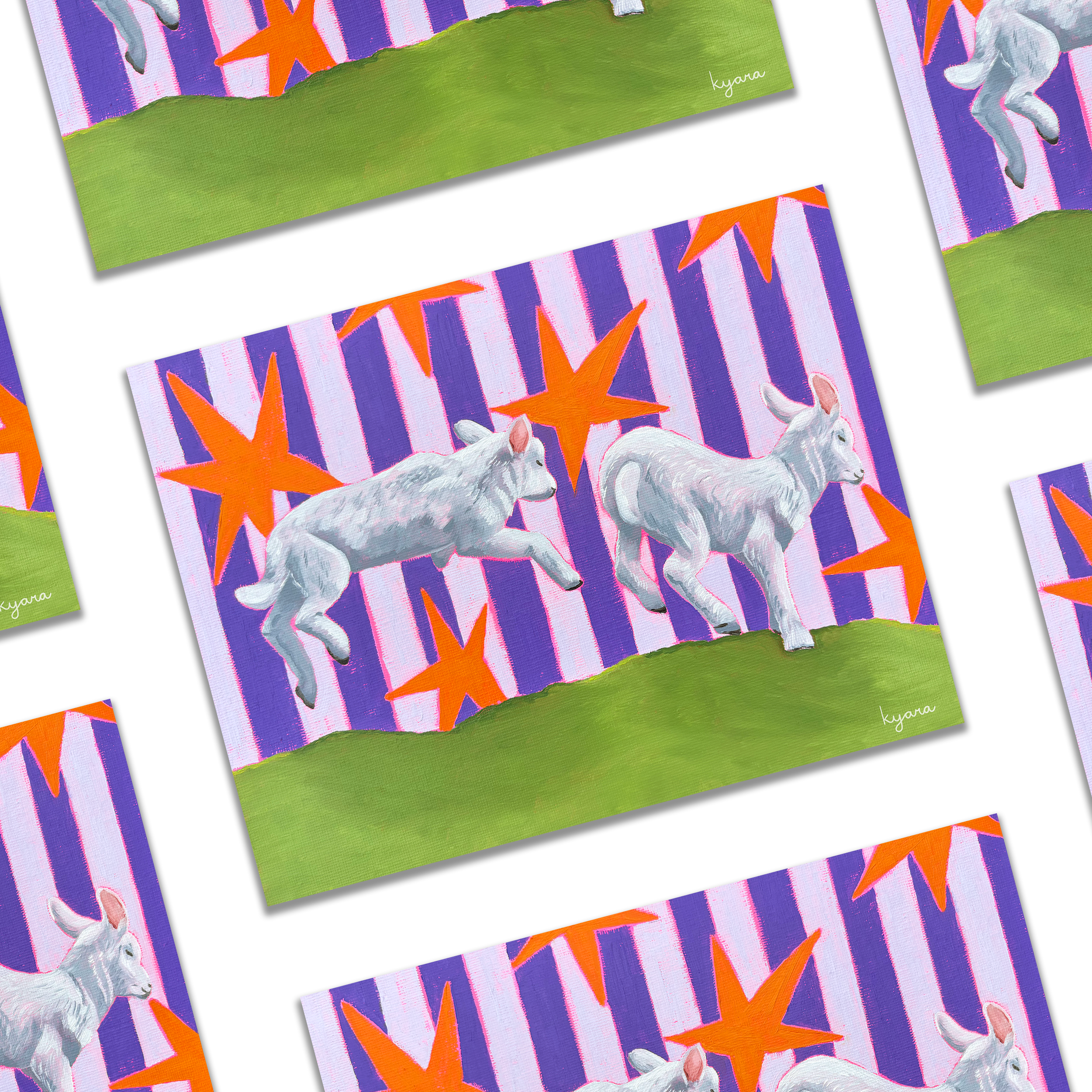 little lambs painting card multiple mockup landscape.png