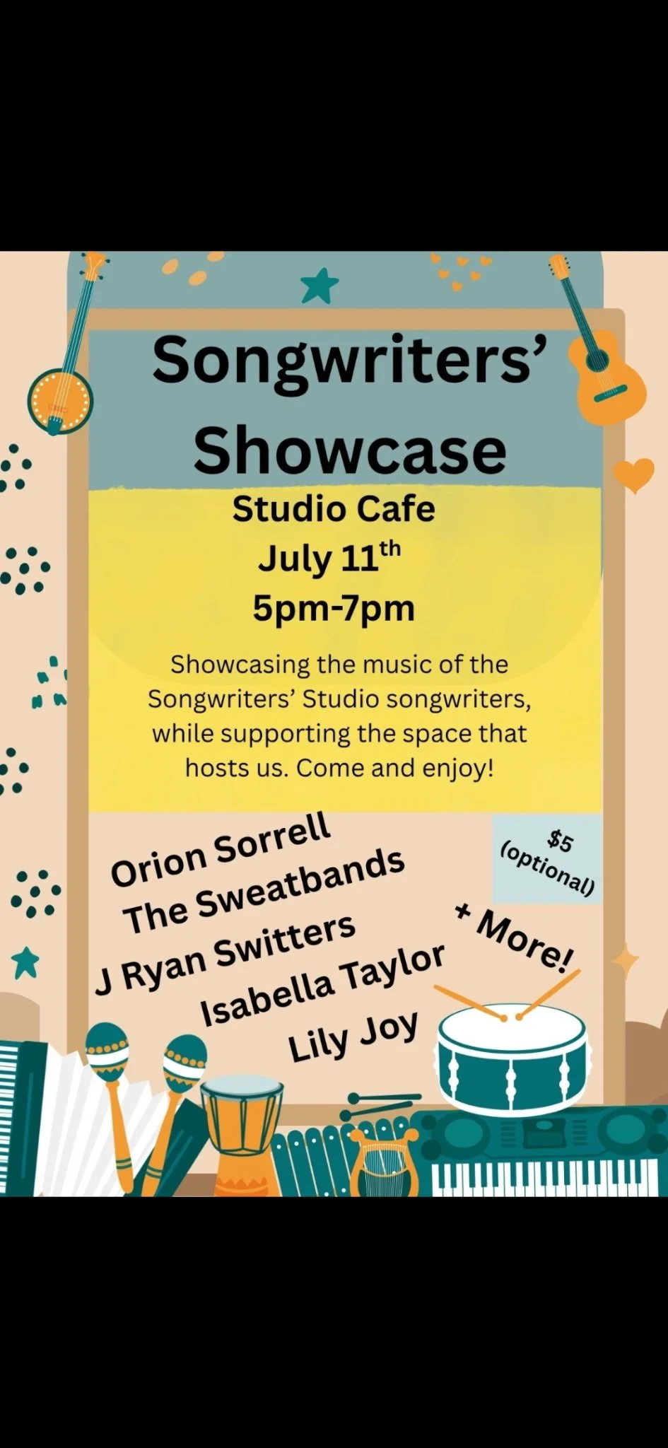 Songwriters' Showcase!
