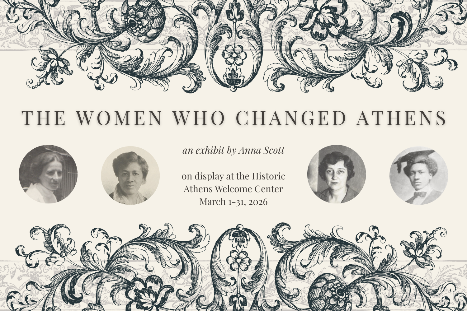 Opening Reception: The Women Who Changed Athens