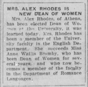 from The Banner-Herald, June 19, 1929