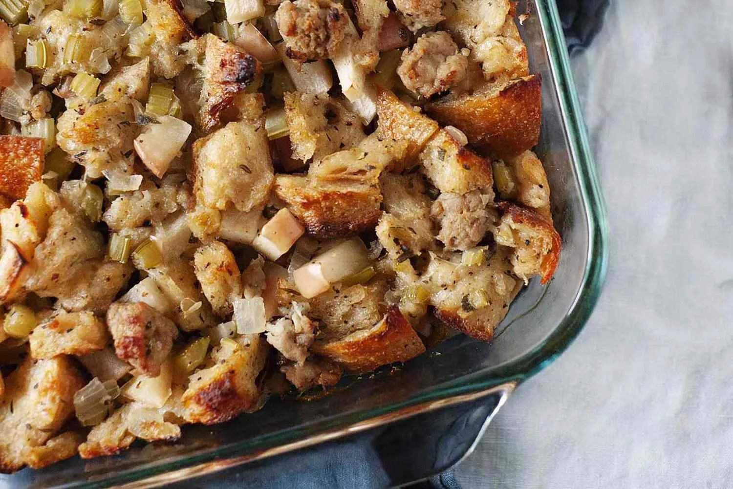 Grandma Dorothy's Sausage and Apple Stuffing - $25/serves 4-6