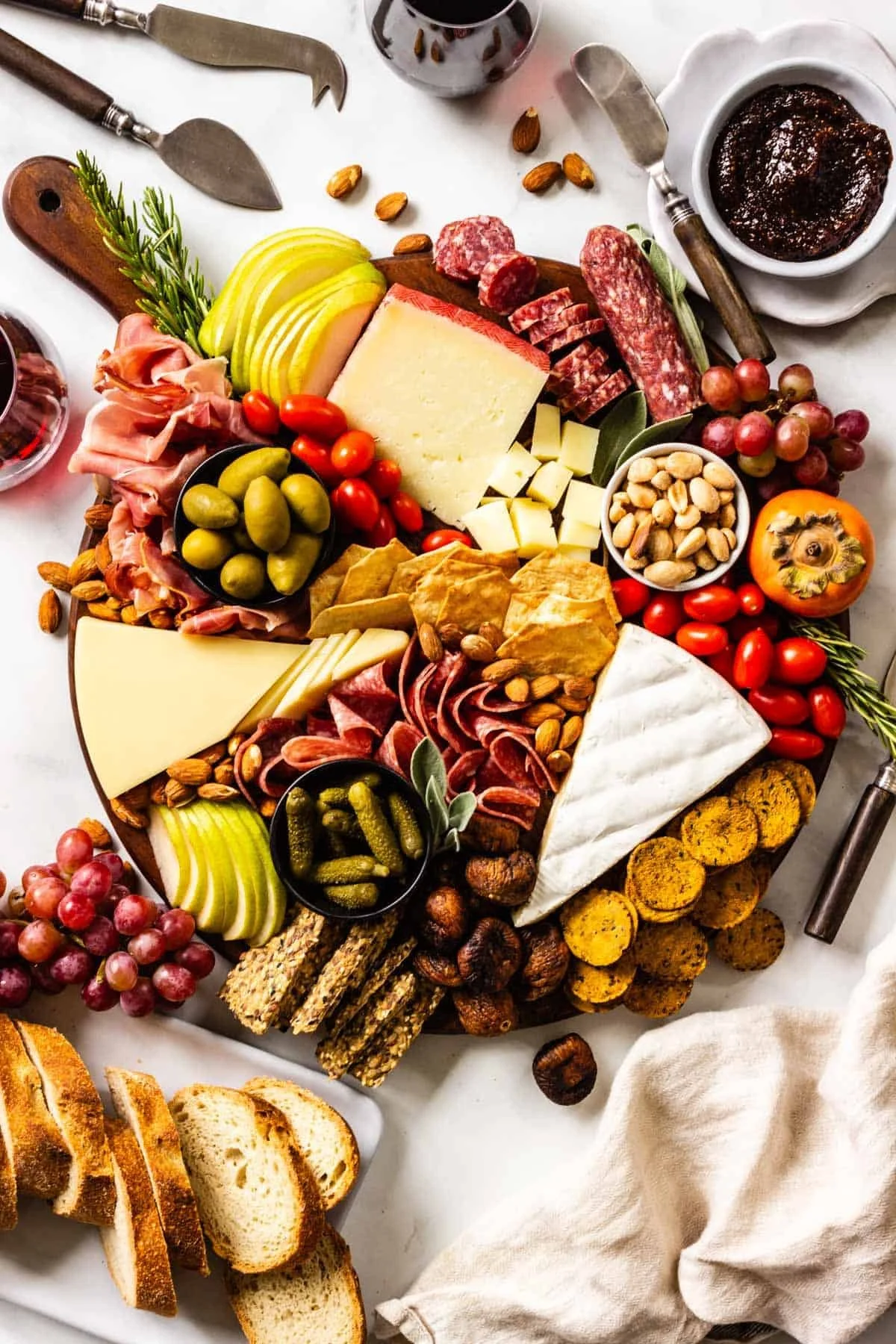Charcuterie and Cheese Board (serves 10-12) - $160
