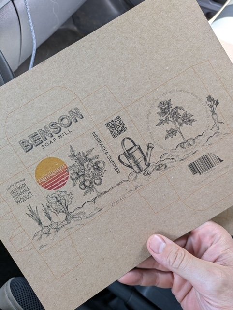 Nebraska Summer Bar Soap - Collaboration with Benson Soap Mill (pre-order)