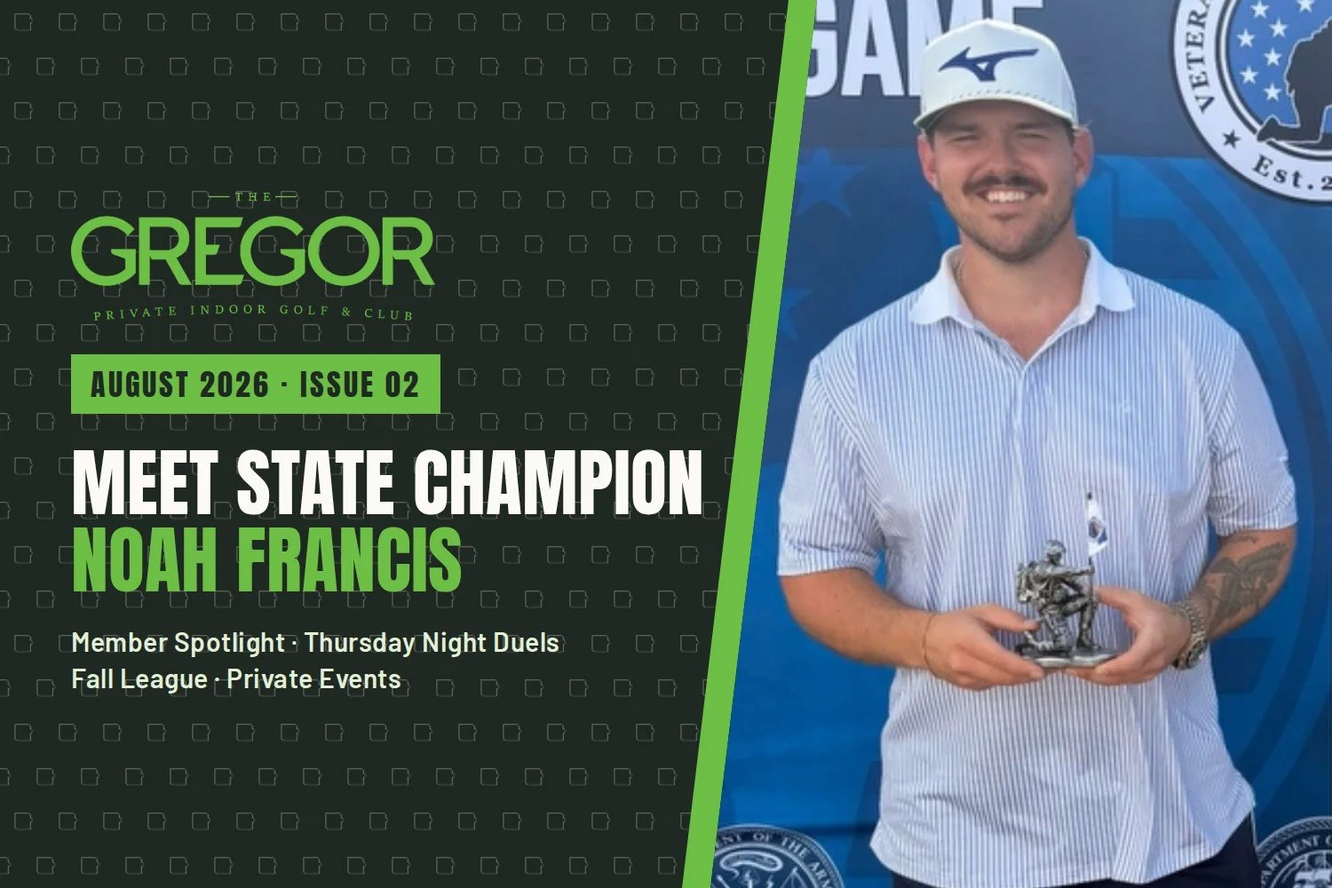 Gregor Newsletter | August 2026 | Meet Noah Francis