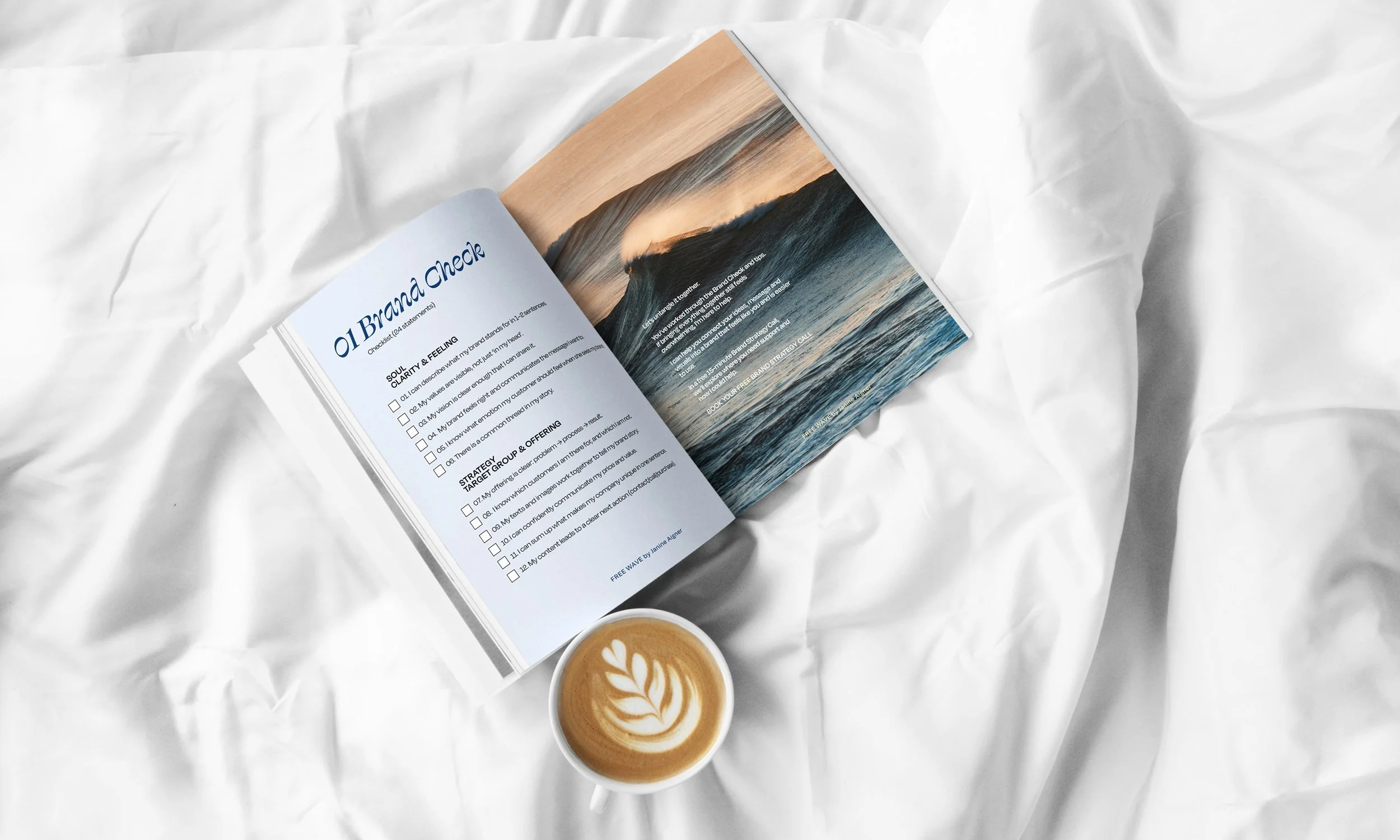 free canva templates and brand check to find your brand direction
